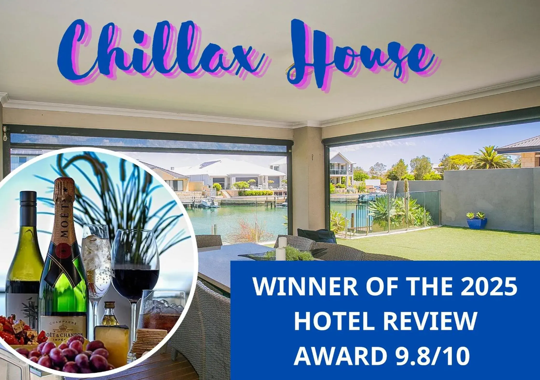 CHILLAX HOUSE - Luxury, Canals, Jetty, Family Friendly - Sleeps 14 in Style! CHILLAX HOUSE - Luxury, Canals, Jetty, Family Friendly - Sleeps 14 in Style!