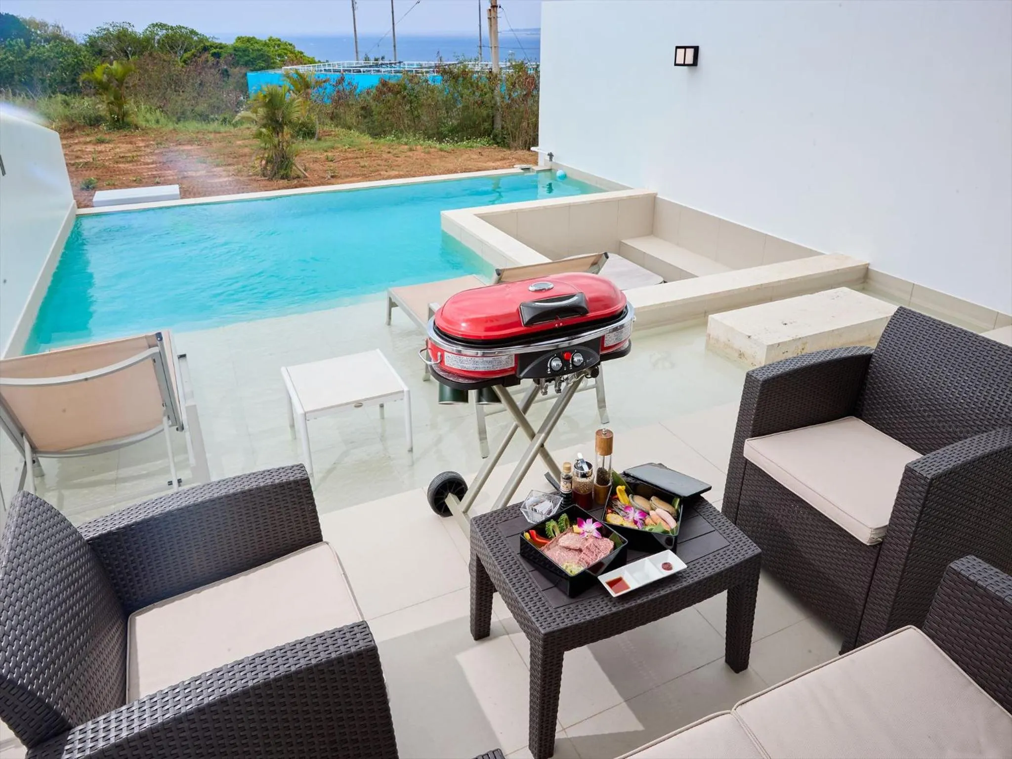 BBQ facilities in ADANRESORT LANA Villa Suite