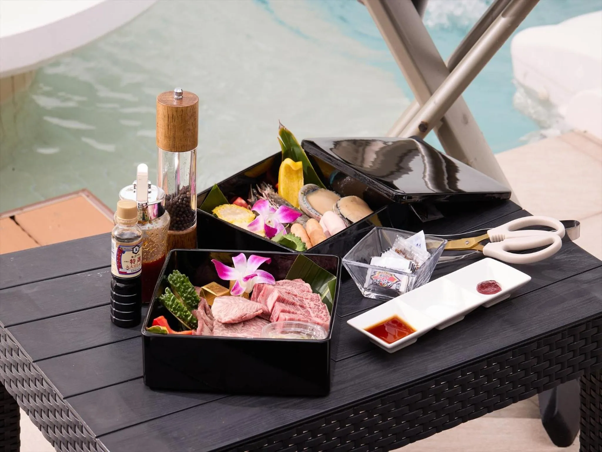 BBQ facilities in ADANRESORT LANA Villa Suite