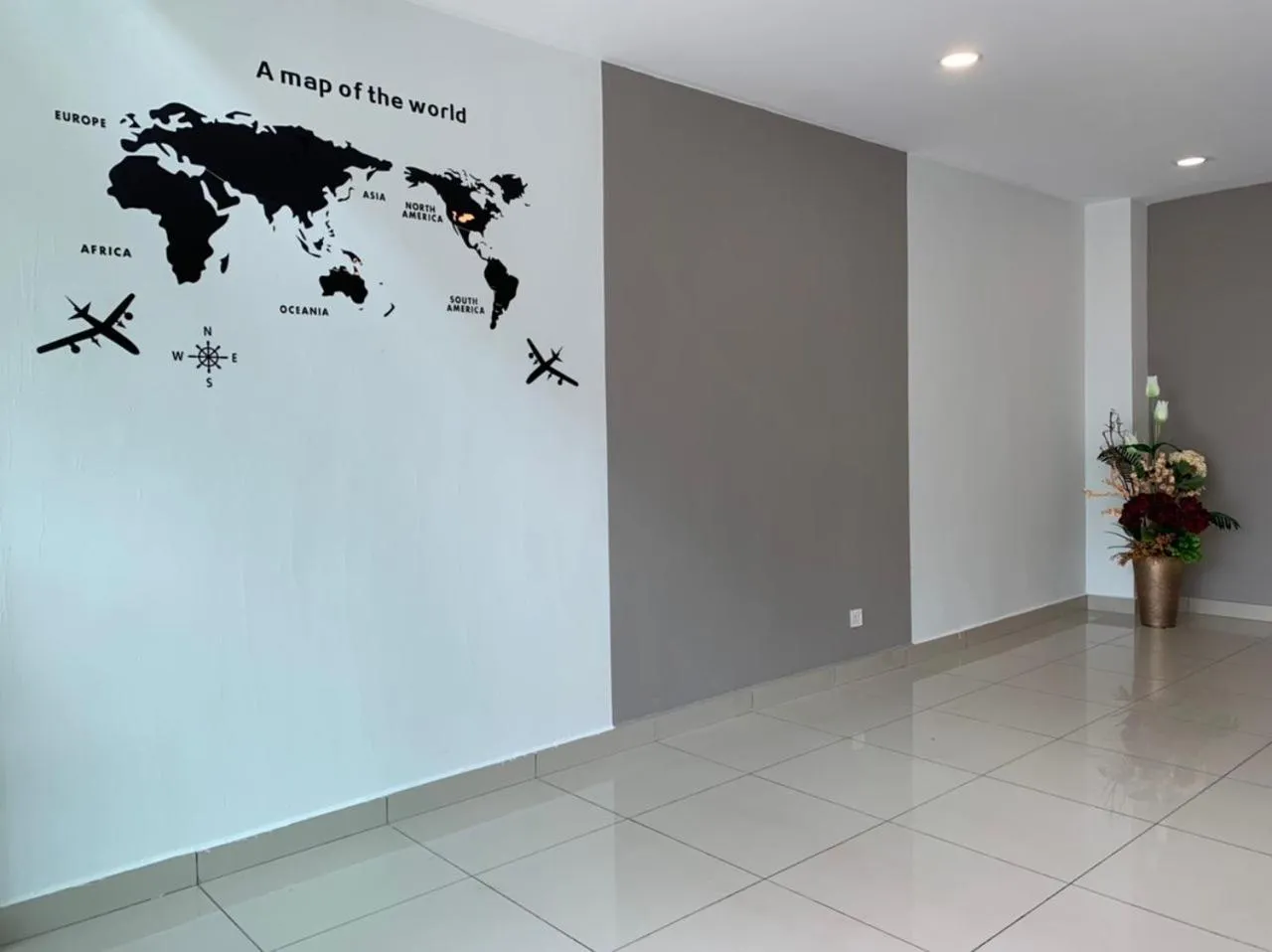 Lobby or reception in Hotel Mutiara