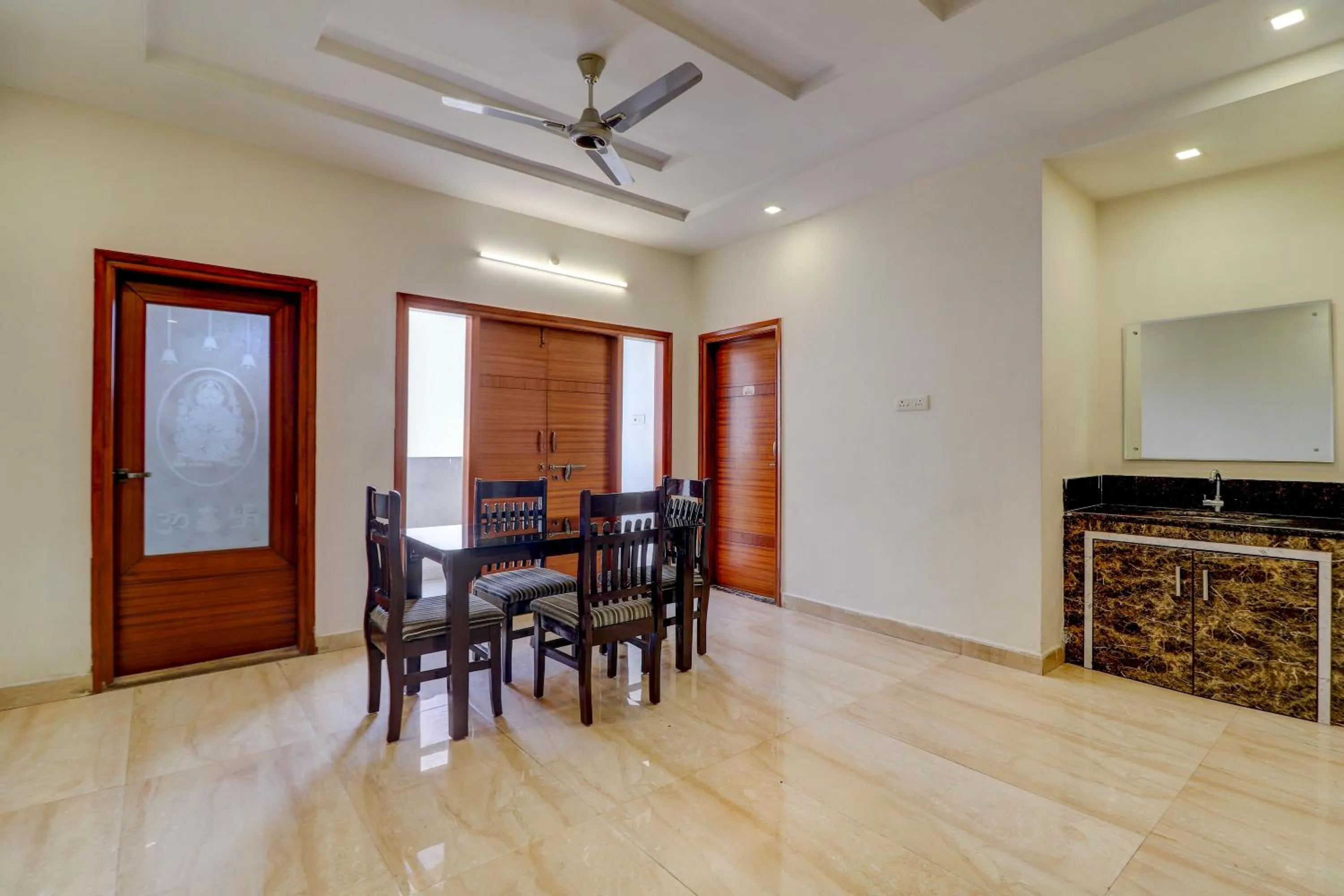 Dining area in Hotel Atlas Stays Kukatpally Hyderabad