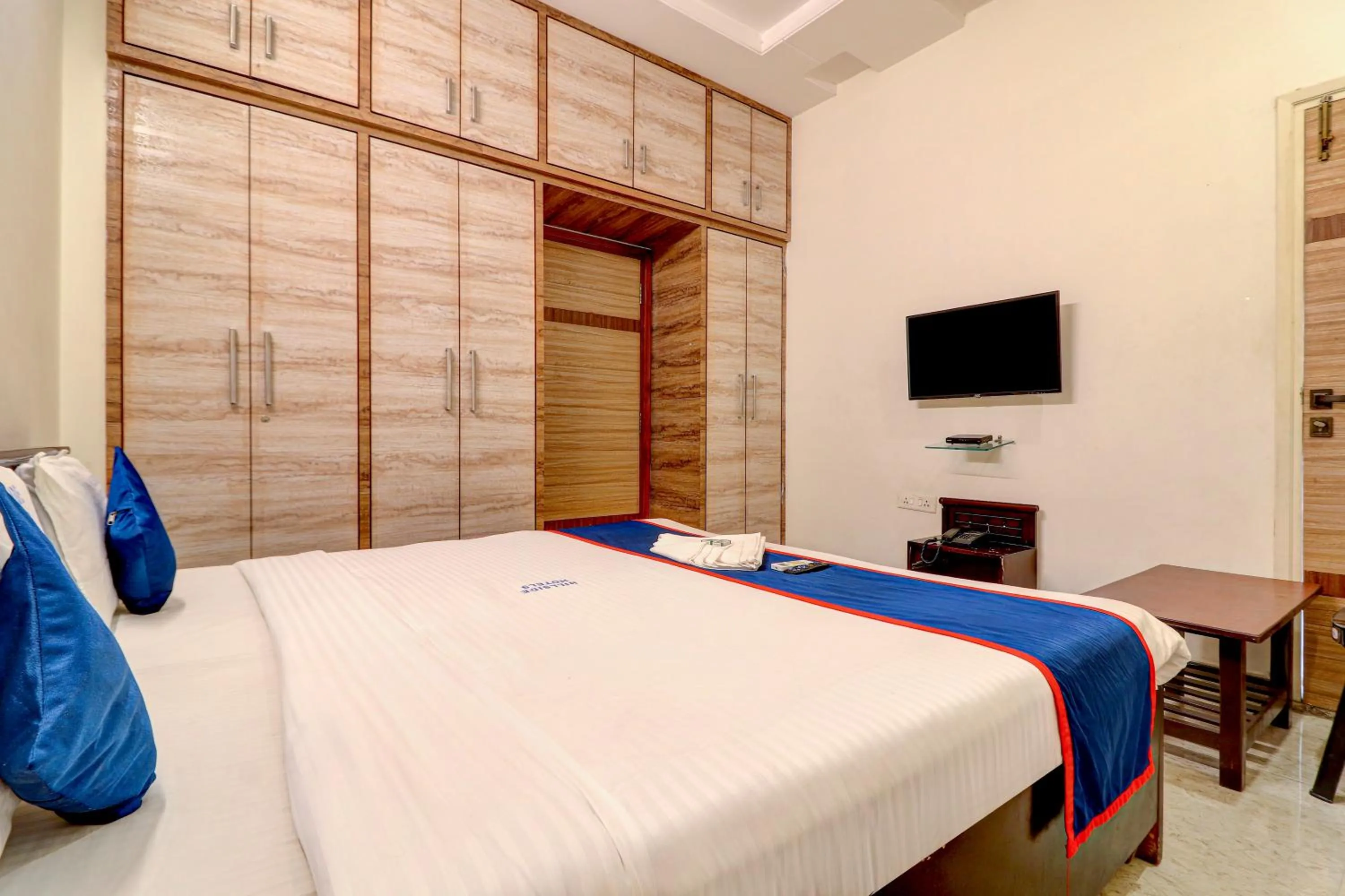 Bed in Hotel Atlas Stays Kukatpally Hyderabad