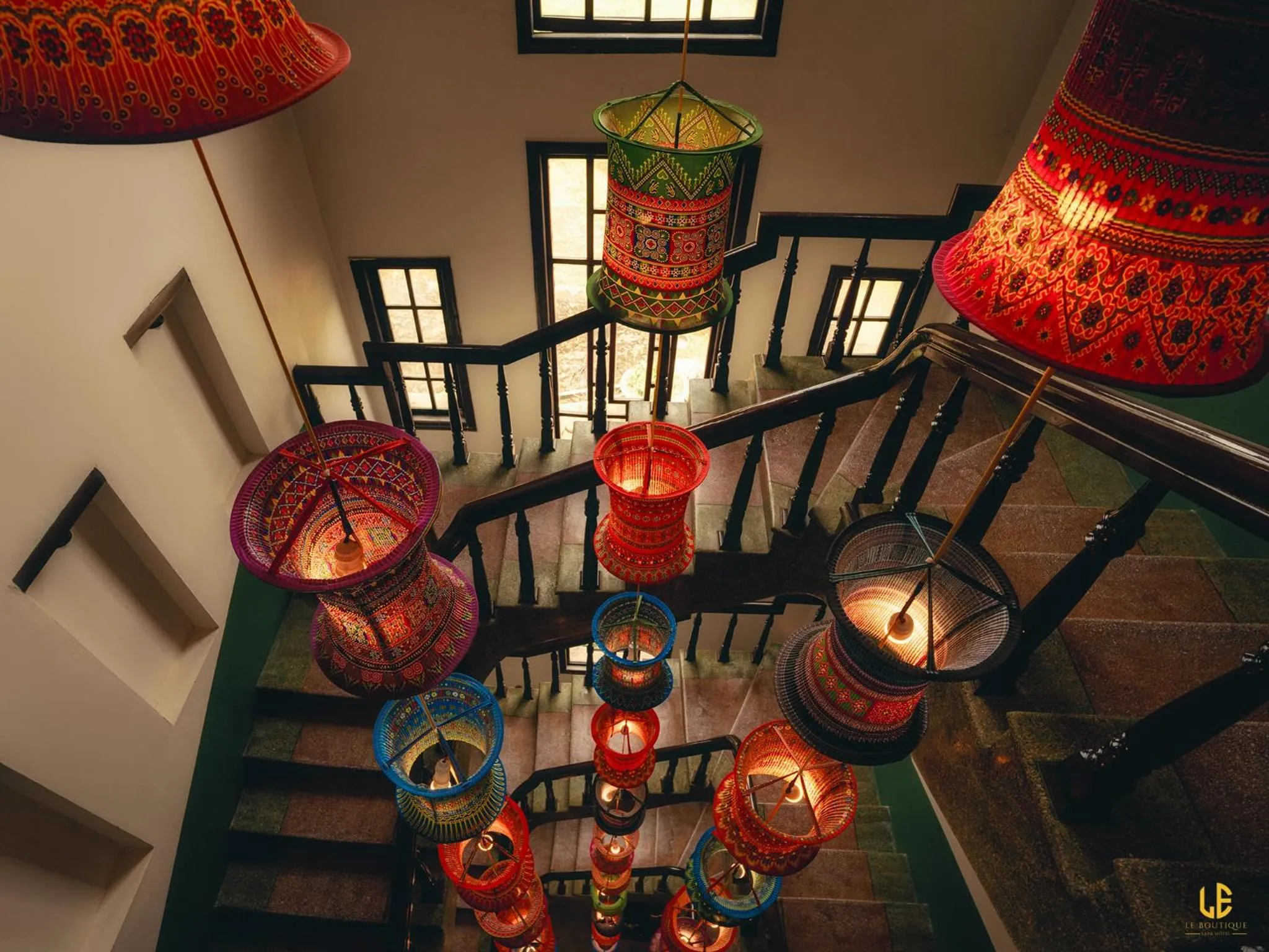 Decorative detail in Le Boutique Sapa Hotel