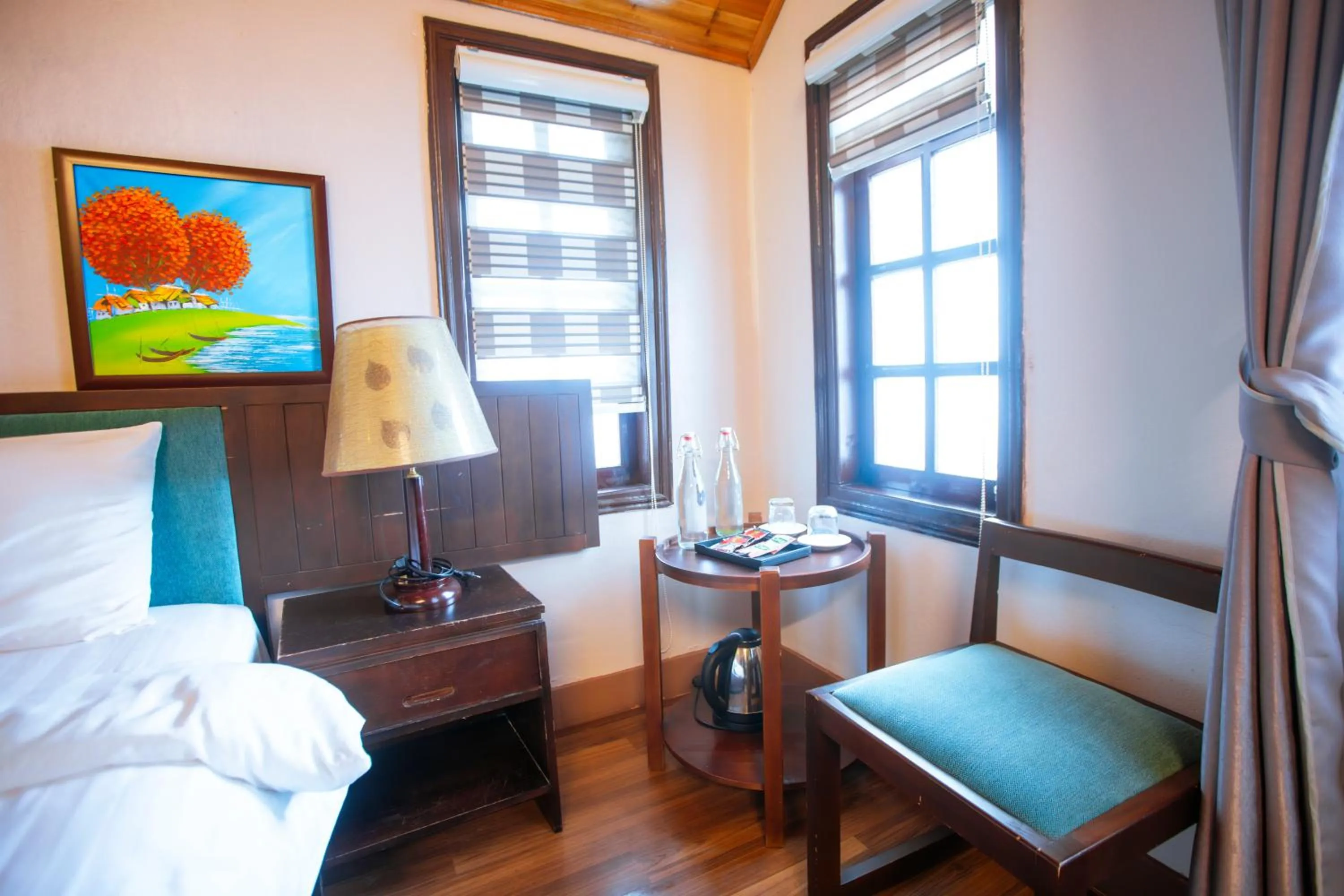 Bed in Le Boutique Sapa Hotel