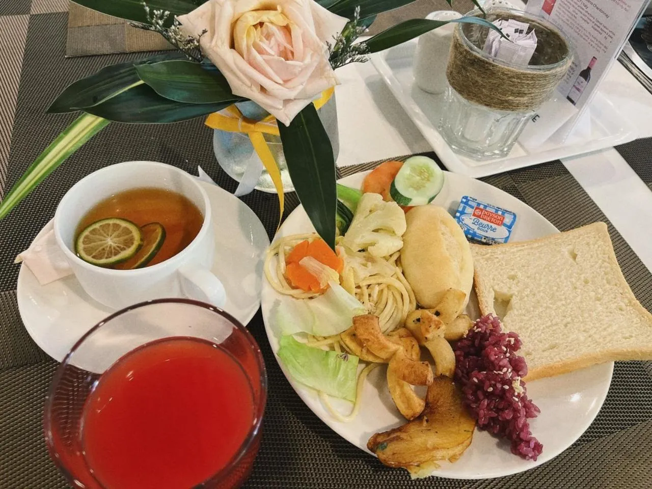 Breakfast in Aquasun Hotel Phu Quoc