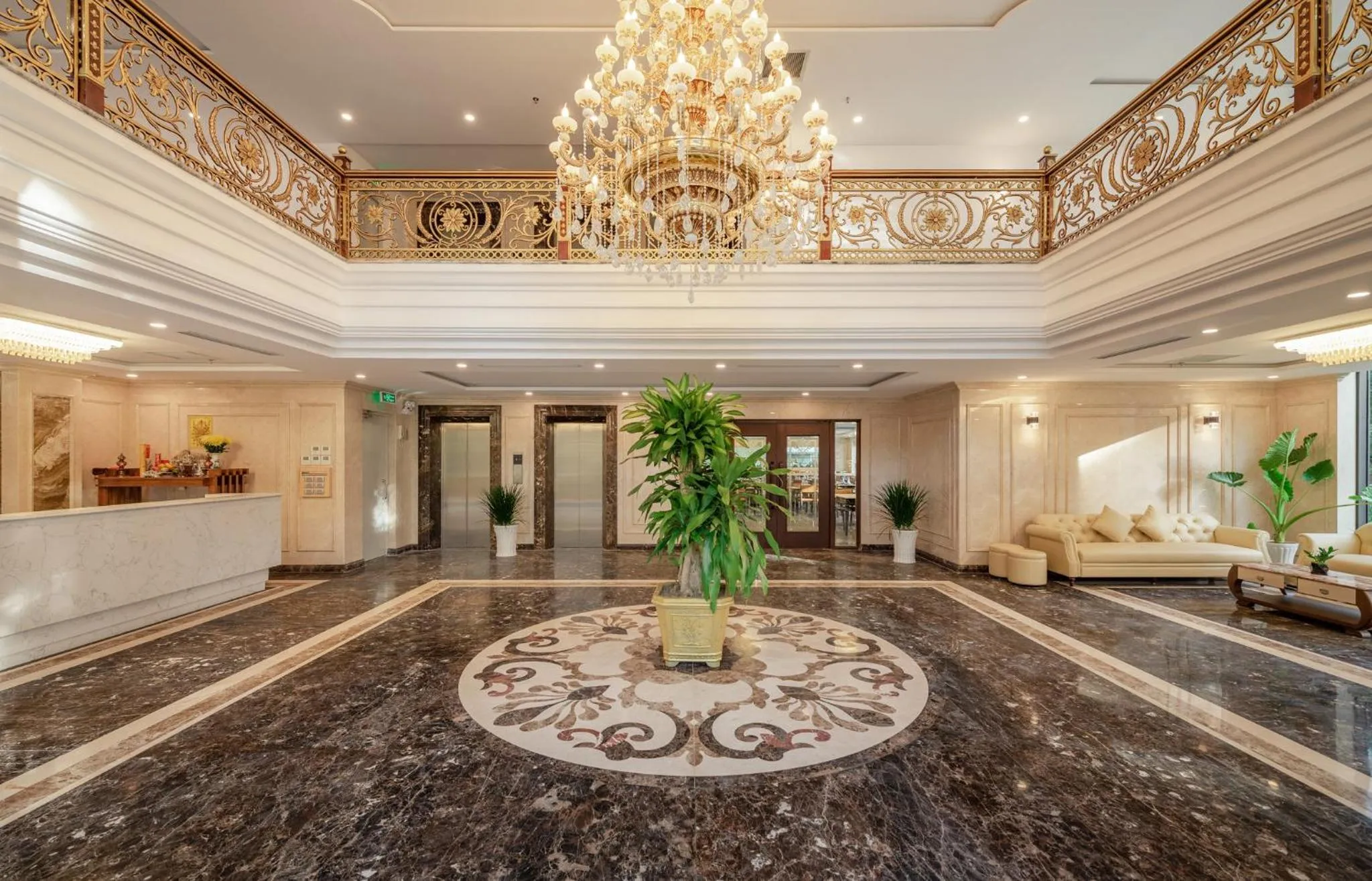 Lobby or reception in Aquasun Hotel Phu Quoc