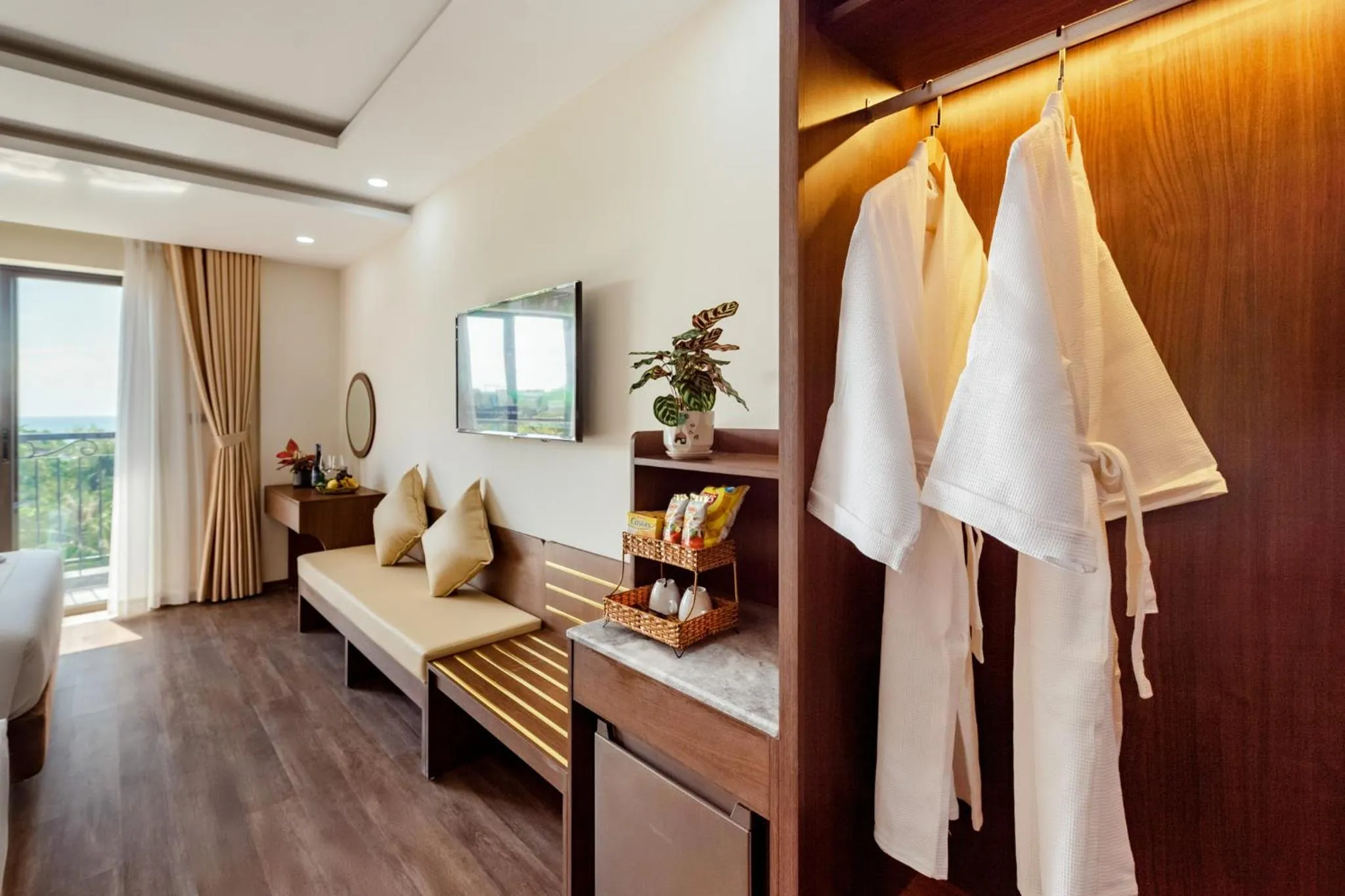 wardrobe in Aquasun Hotel Phu Quoc