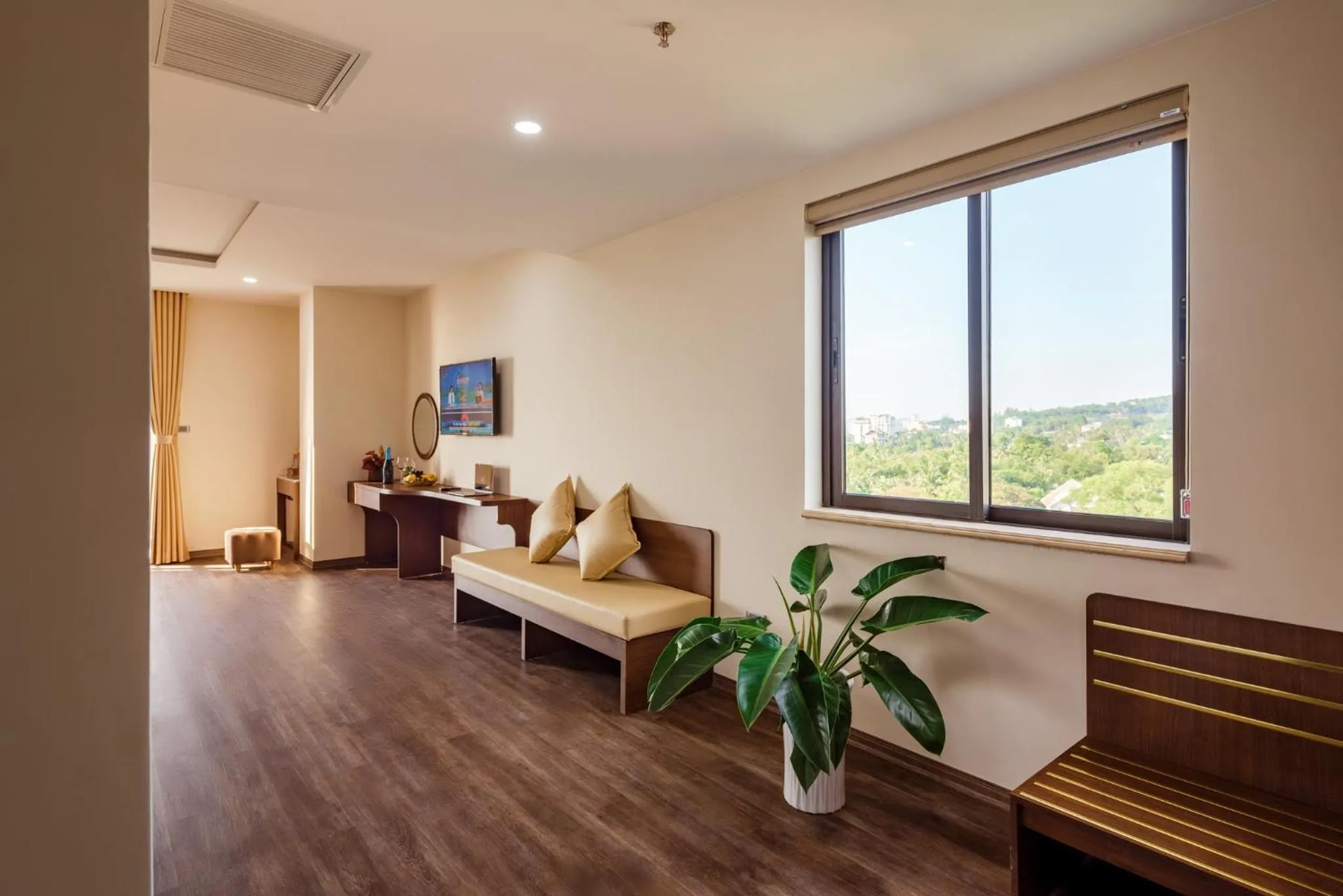 Seating area in Aquasun Hotel Phu Quoc