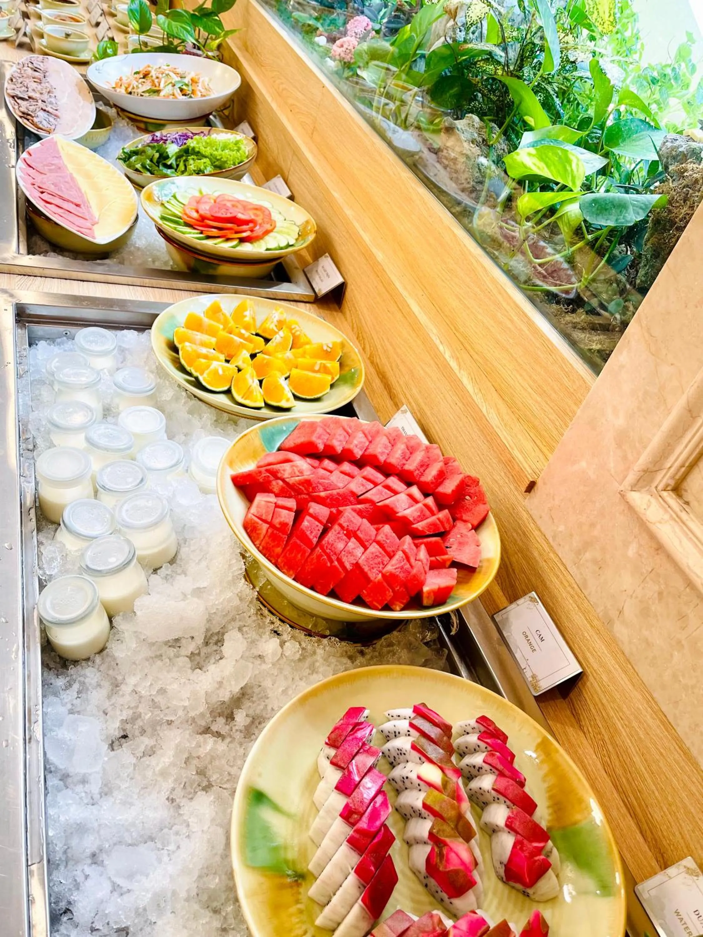 Breakfast in Aquasun Hotel Phu Quoc