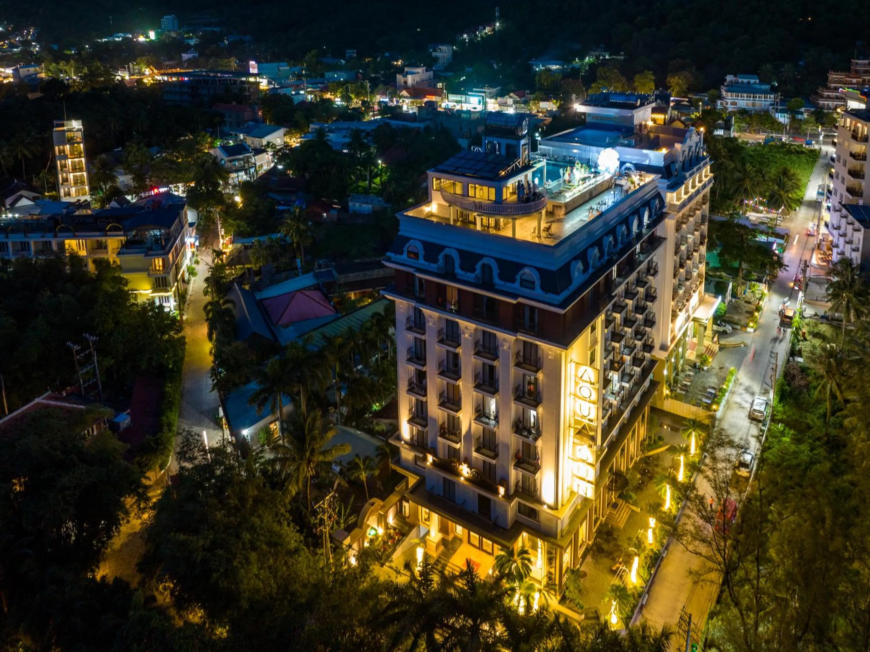 Property building in Aquasun Hotel Phu Quoc