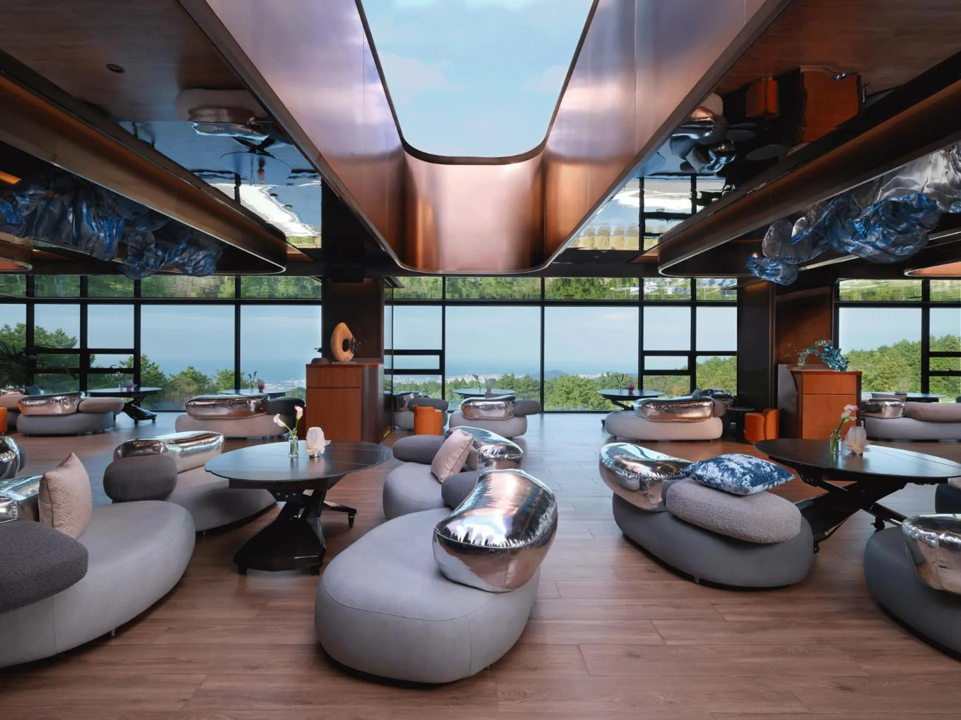 Lounge or bar in Amber Pure Hill Hotels & Resorts Jeju