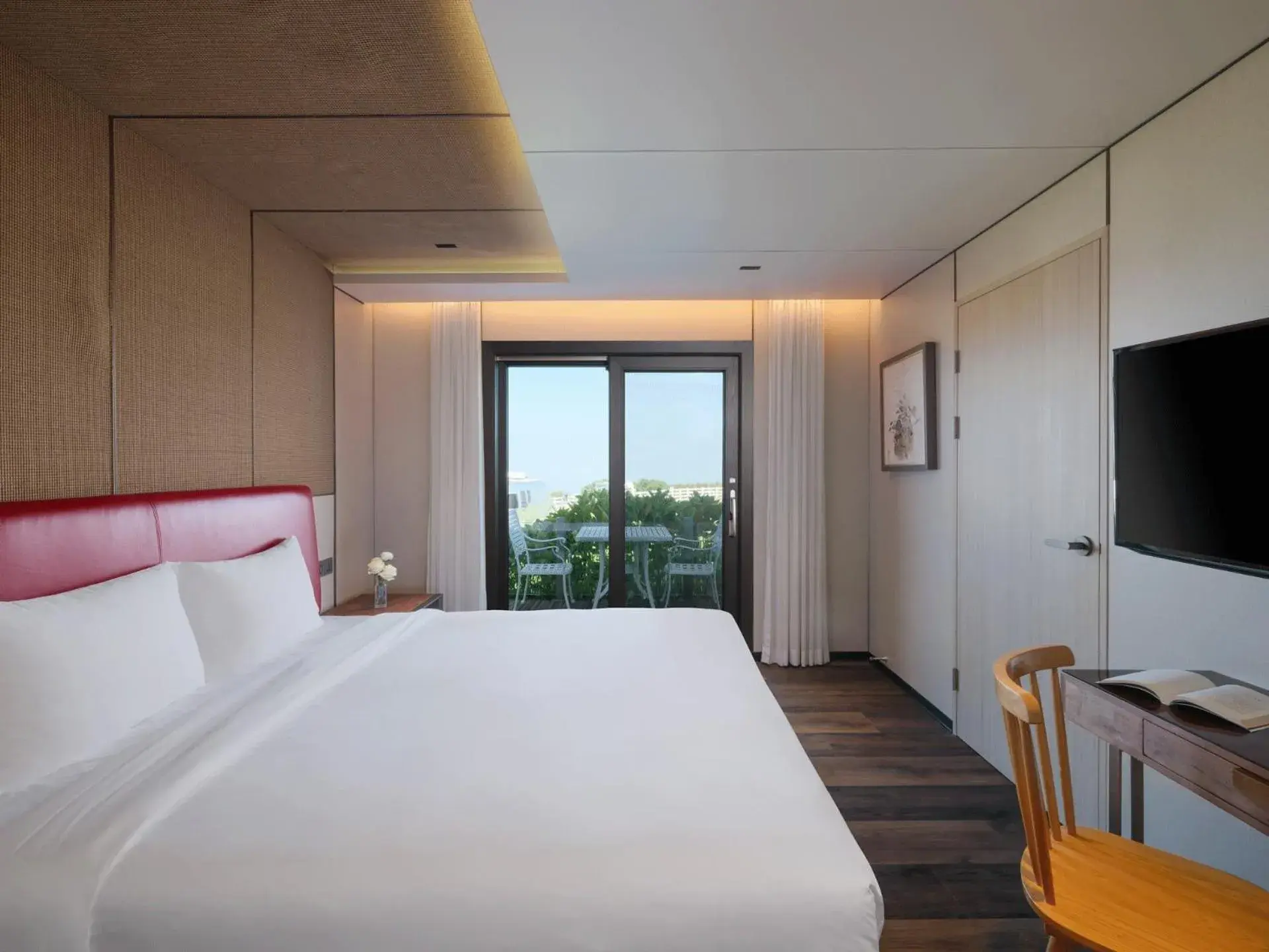 Bed in Amber Pure Hill Hotels & Resorts Jeju Bed in Amber Pure Hill Hotels & Resorts Jeju