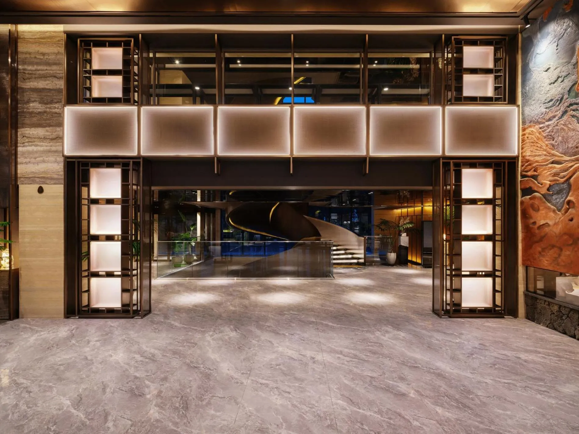 Lobby or reception in Amber Pure Hill Hotels & Resorts Jeju