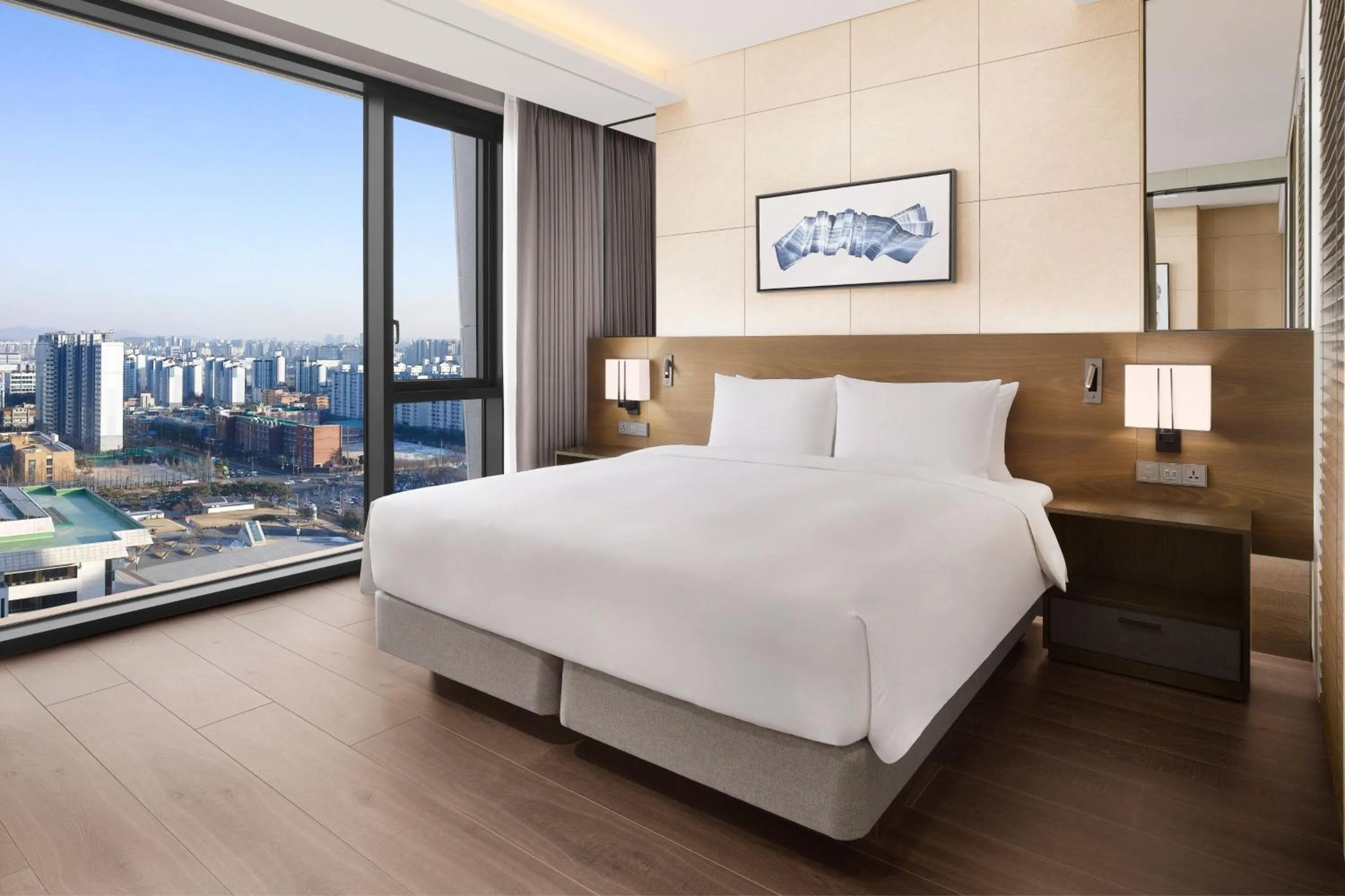 Bedroom, Bed in Four Points by Sheraton Suwon