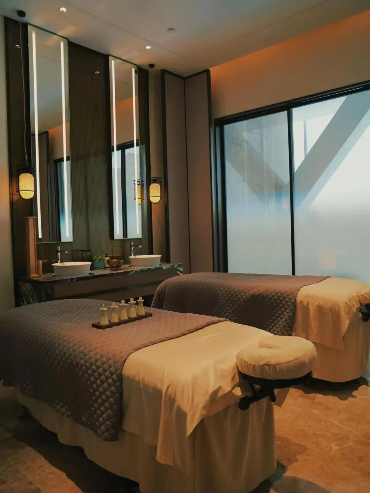 Spa and wellness centre/facilities, Bed in Pullman Huai'an Spa and wellness centre/facilities, Bed in Pullman Huai'an