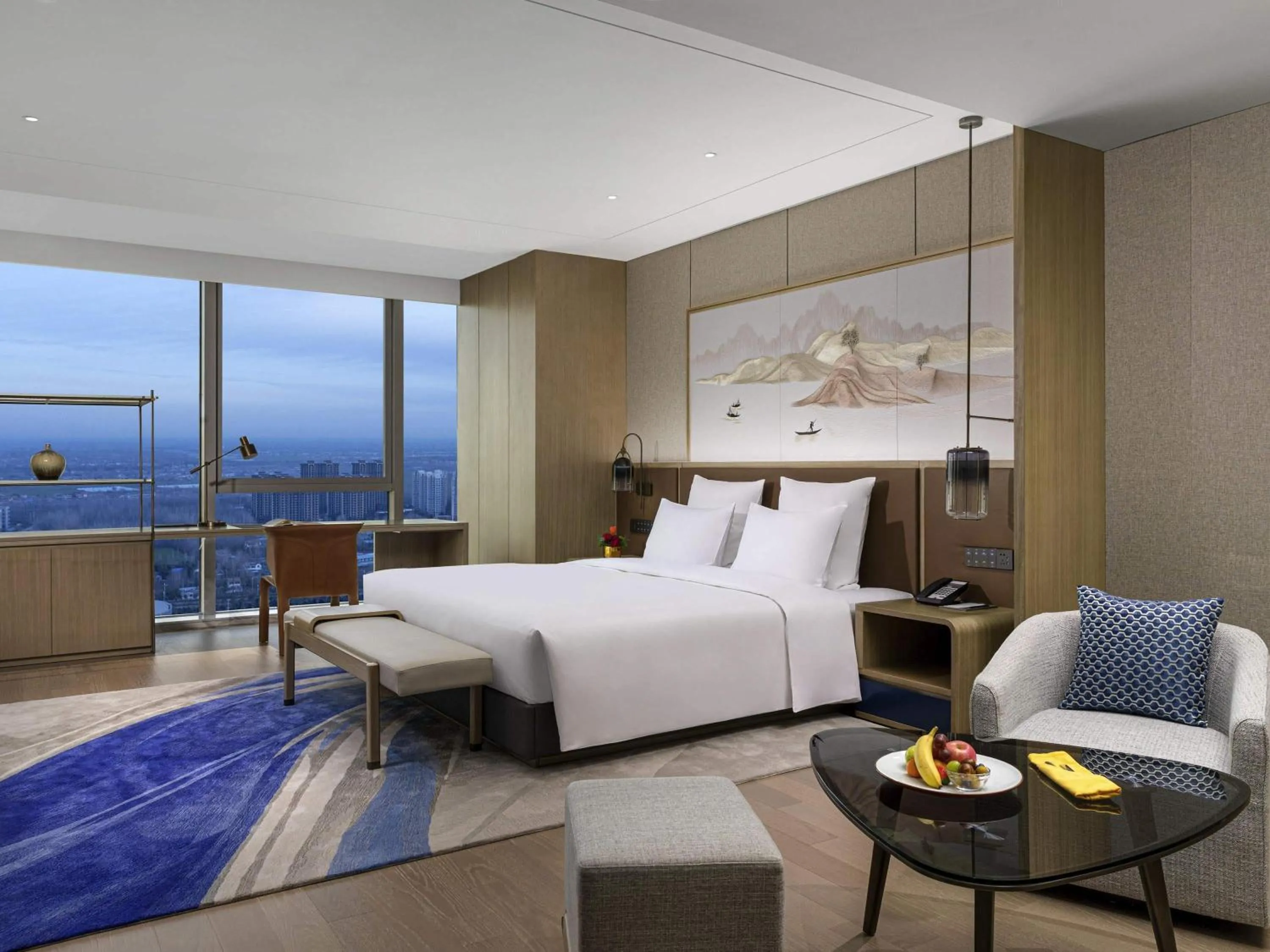 Bedroom, Bed in Pullman Huai'an