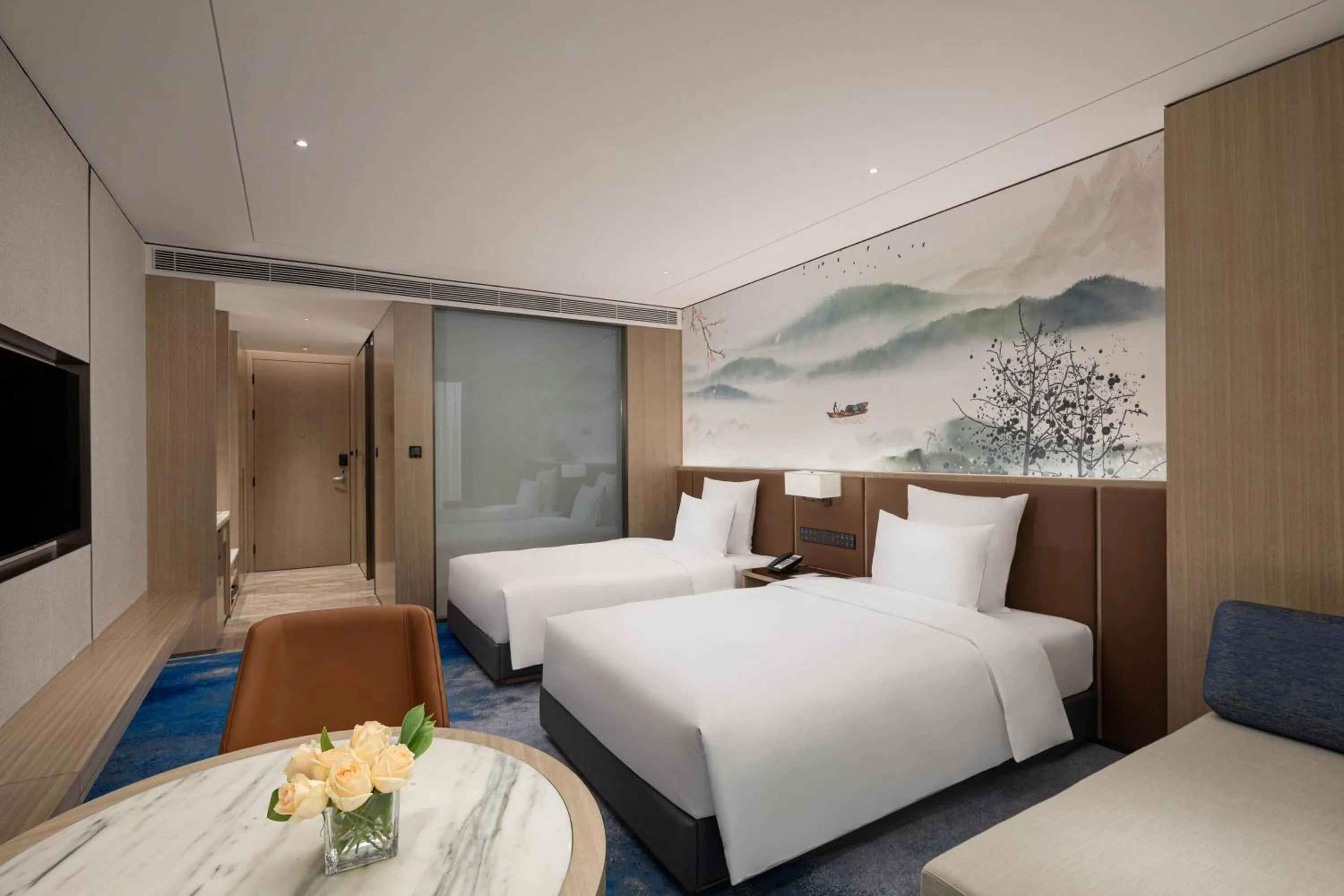 Bedroom, Bed in Pullman Huai'an