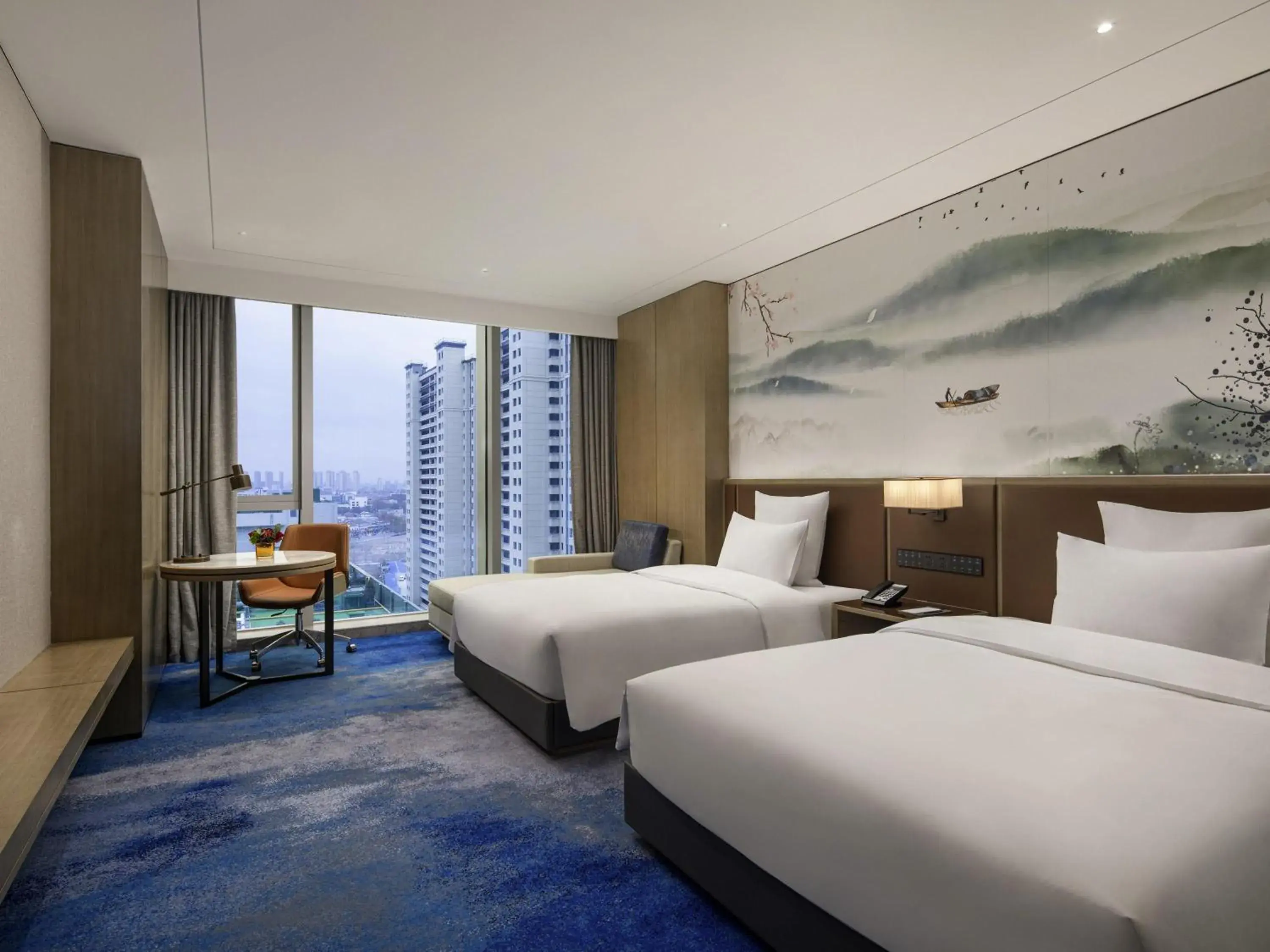 Bedroom, Bed in Pullman Huai'an Bedroom, Bed in Pullman Huai'an