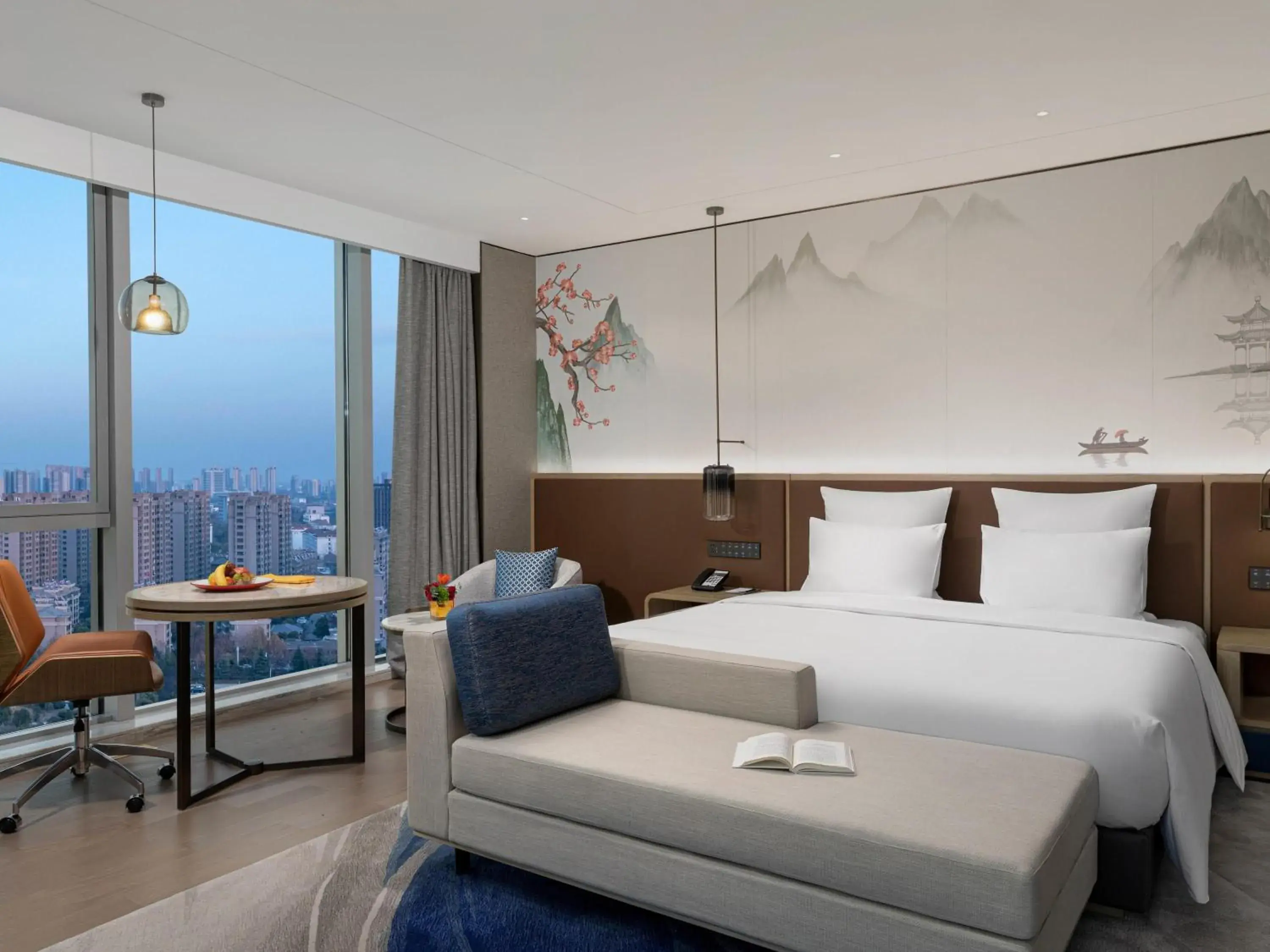 Bedroom, Bed in Pullman Huai'an Bedroom, Bed in Pullman Huai'an