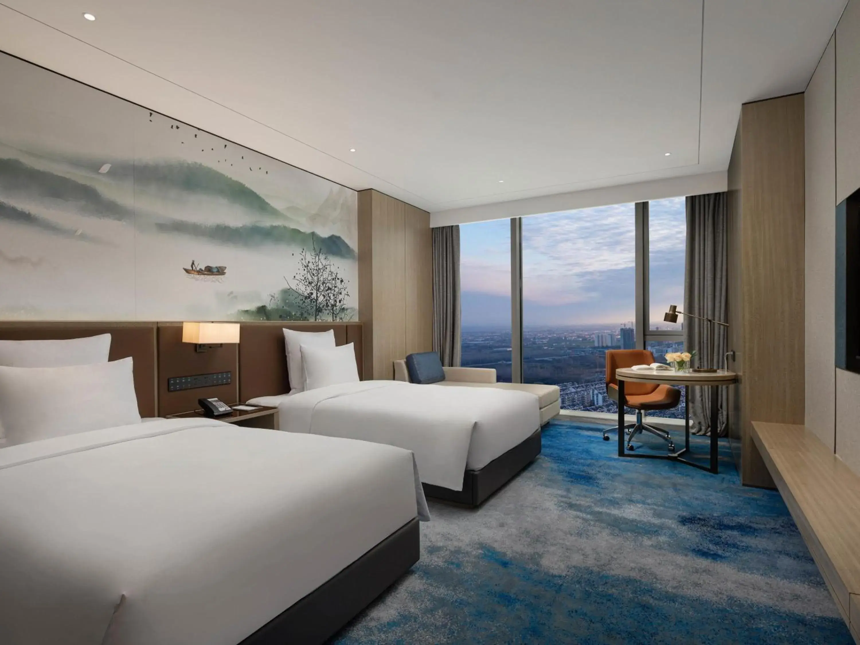 Bedroom, Bed in Pullman Huai'an Bedroom, Bed in Pullman Huai'an