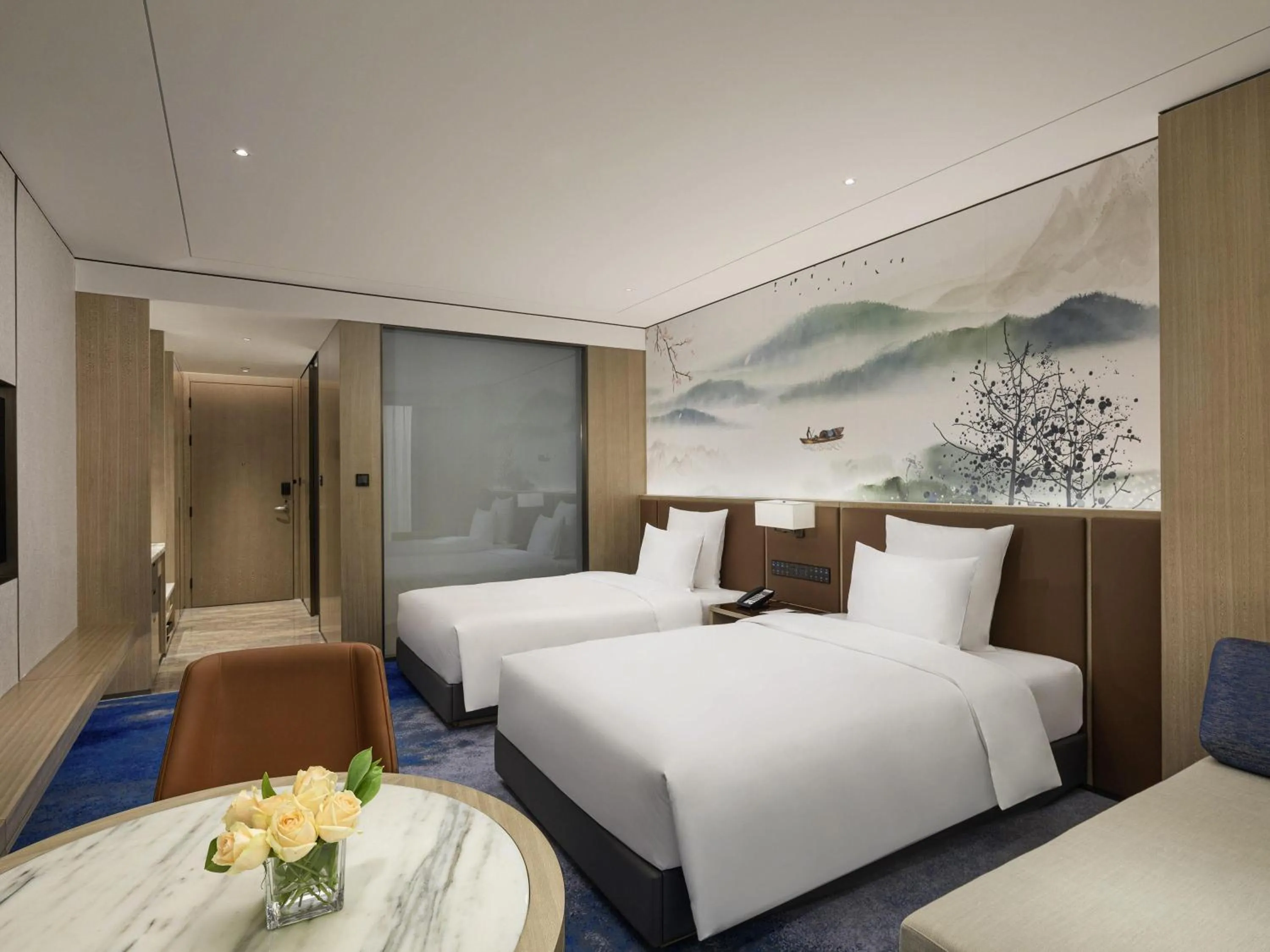 Bedroom, Bed in Pullman Huai'an