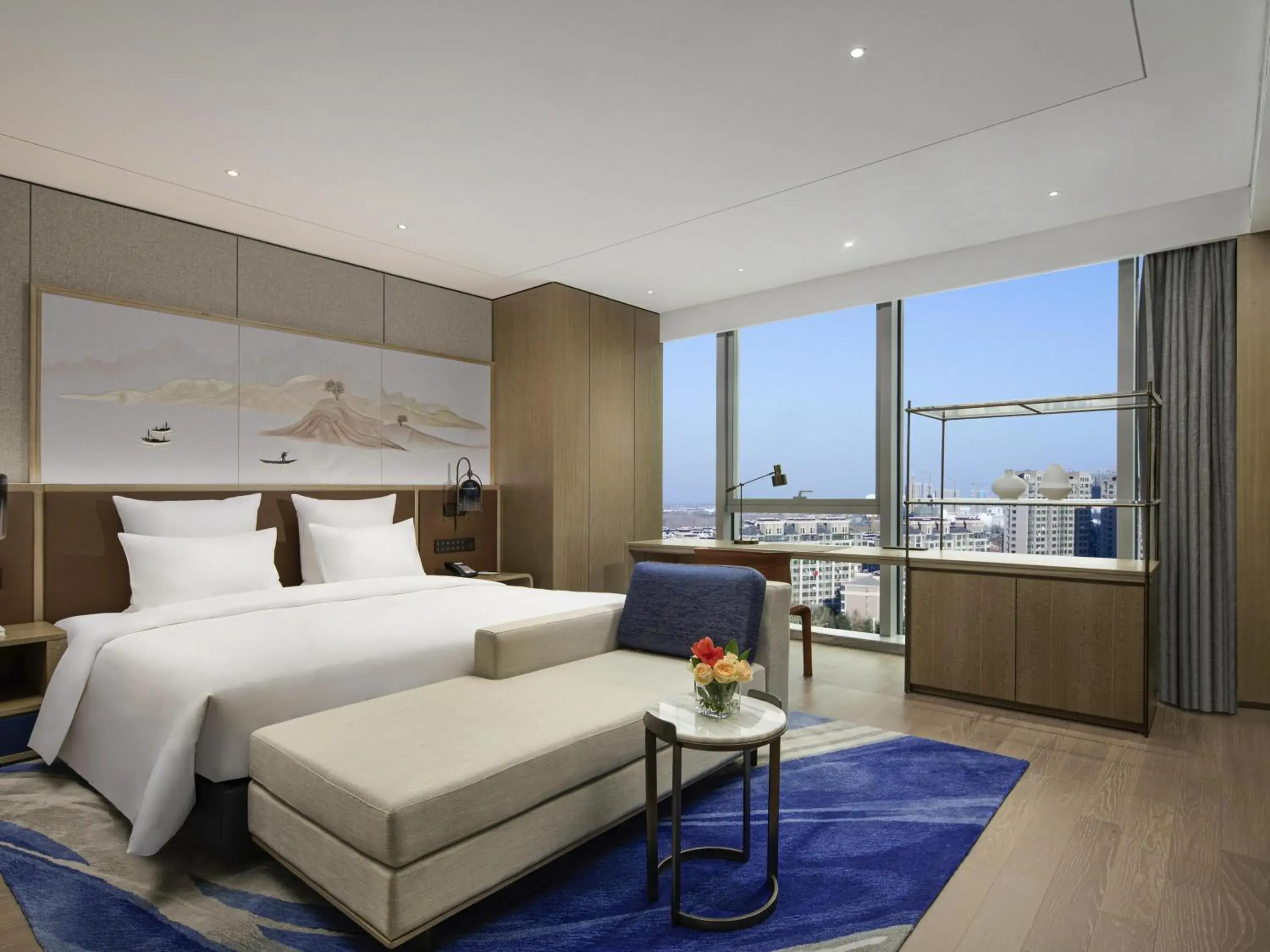 Bedroom, Bed in Pullman Huai'an Bedroom, Bed in Pullman Huai'an