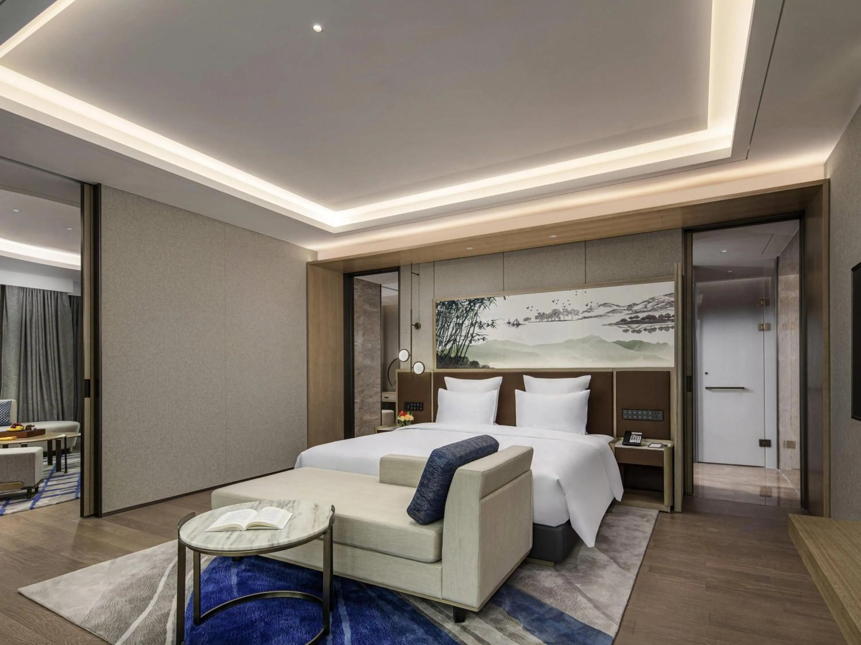 Bedroom, Bed in Pullman Huai'an