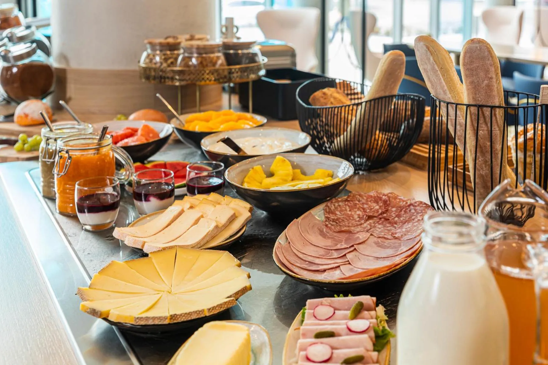 Breakfast in Mercure Dunkerque Centre Gare