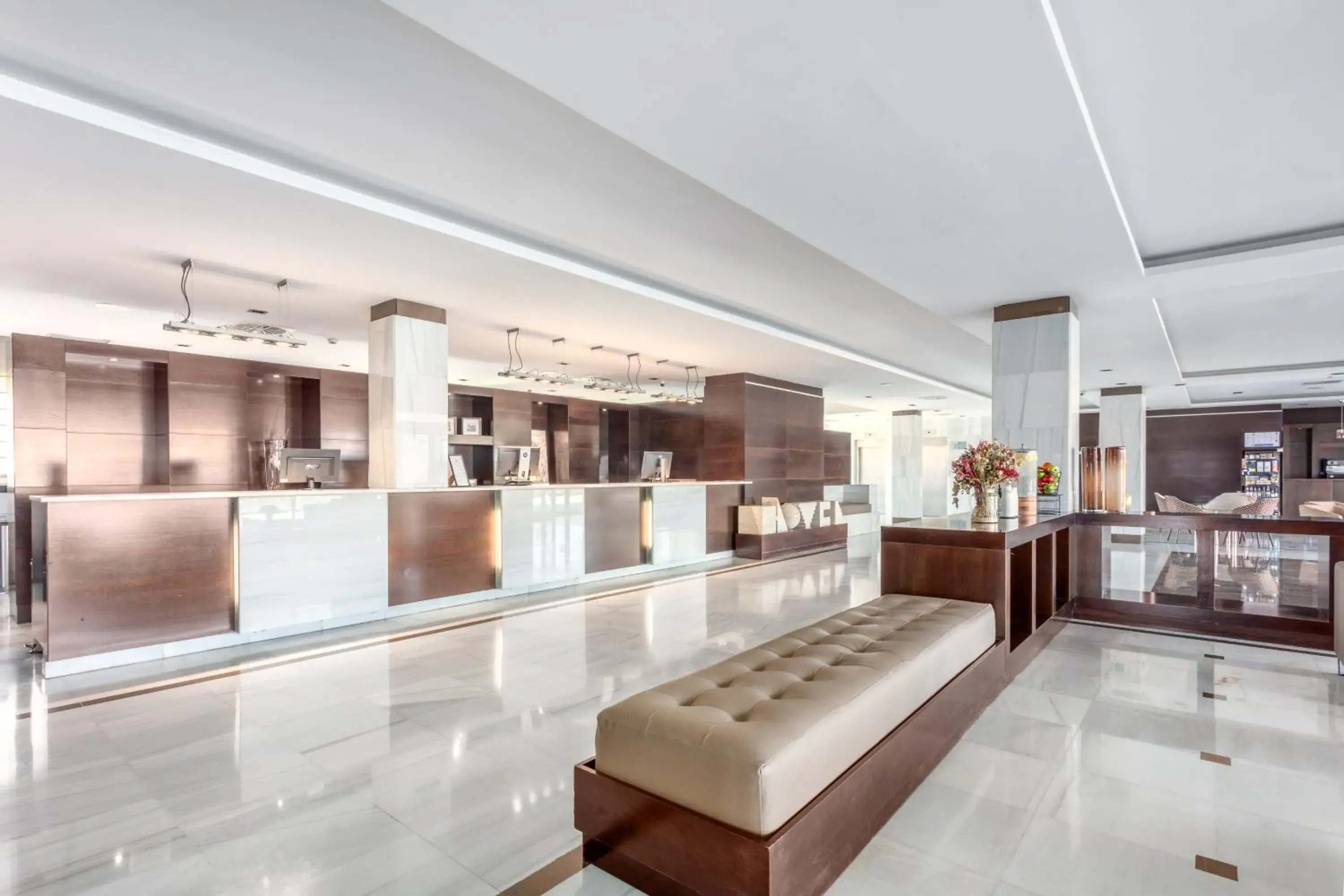 Lobby or reception in Eurostars Toledo Lobby or reception in Eurostars Toledo