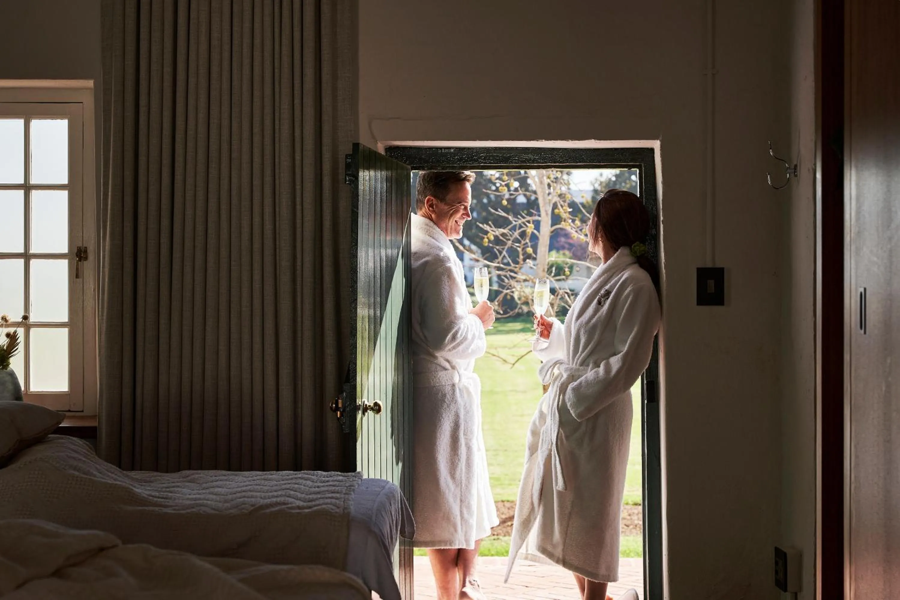 Spa and wellness centre/facilities, Bed in Vergenoegd Löw Boutique Hotel & Spa