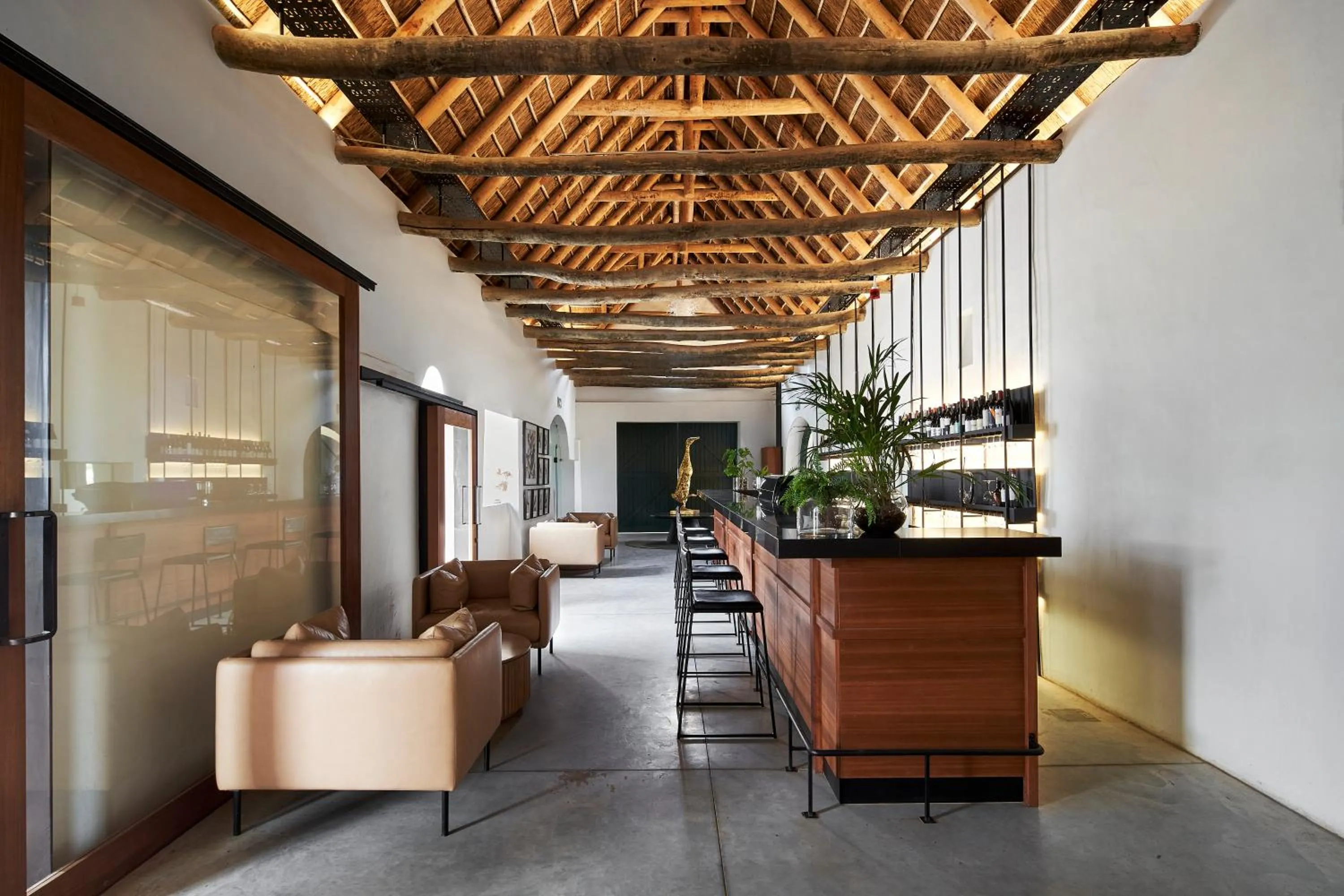 Restaurant/places to eat in Vergenoegd Löw Boutique Hotel & Spa