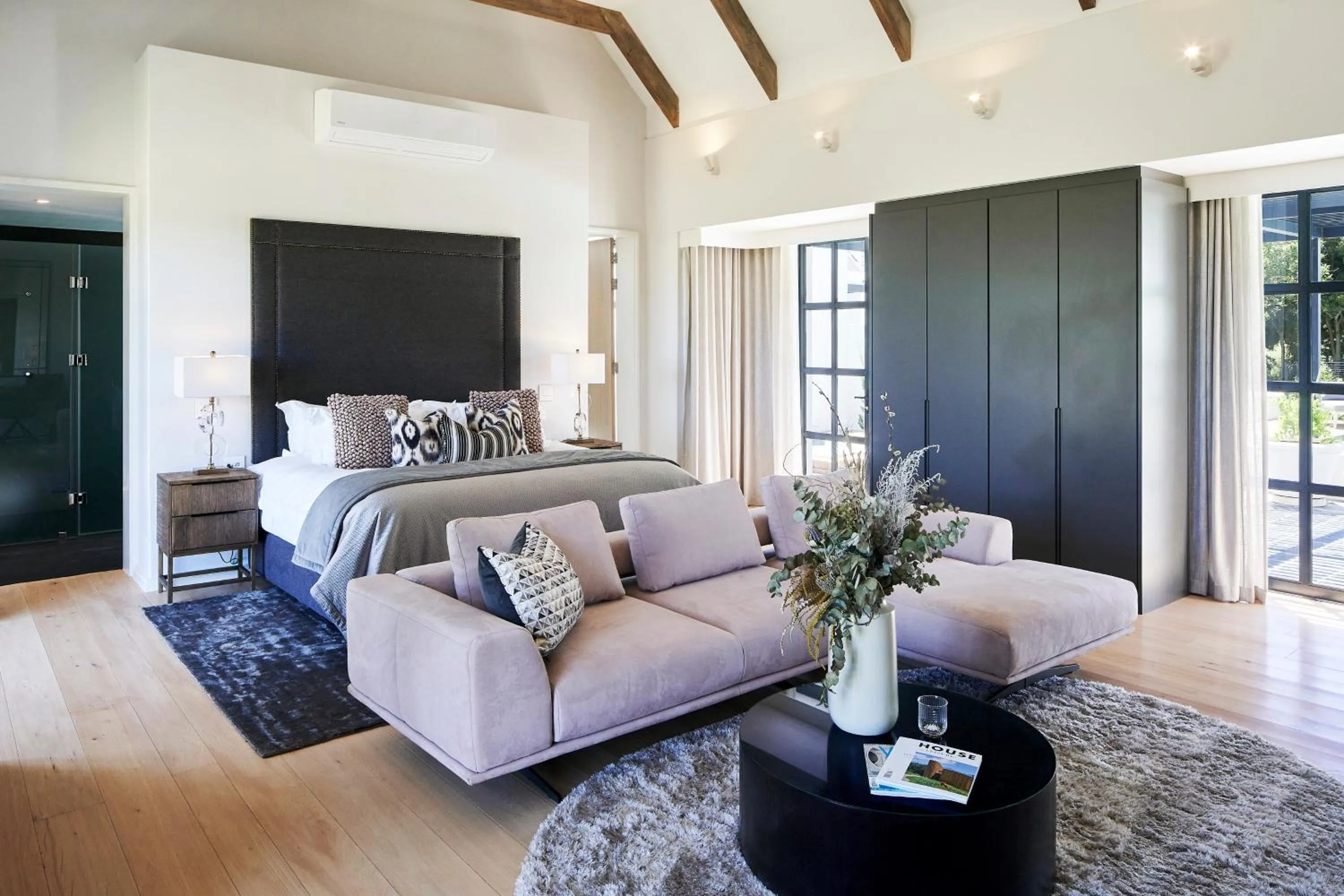 Bed in Vergenoegd Löw Boutique Hotel & Spa