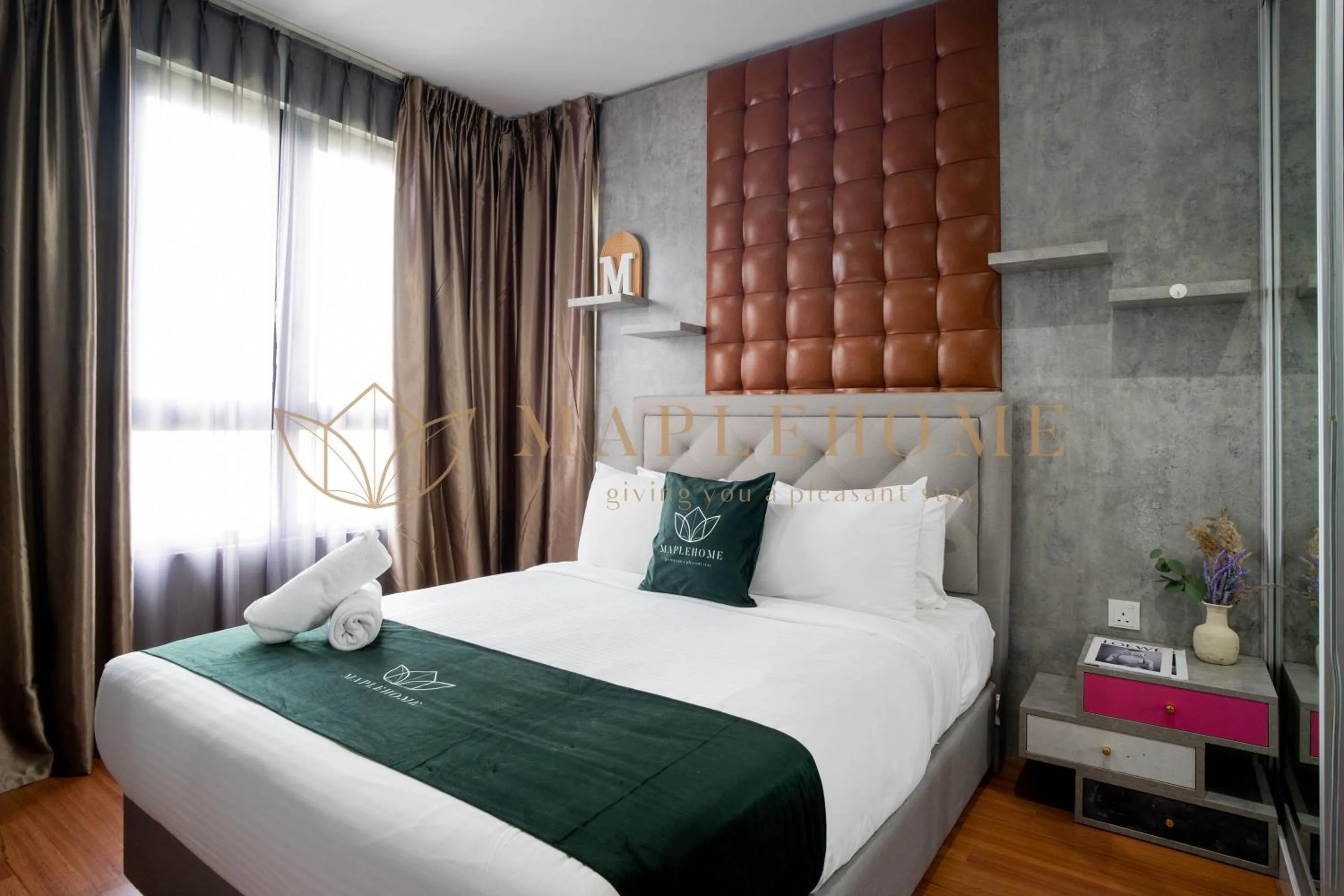 Bed in i-City Premier Suites Shah Alam