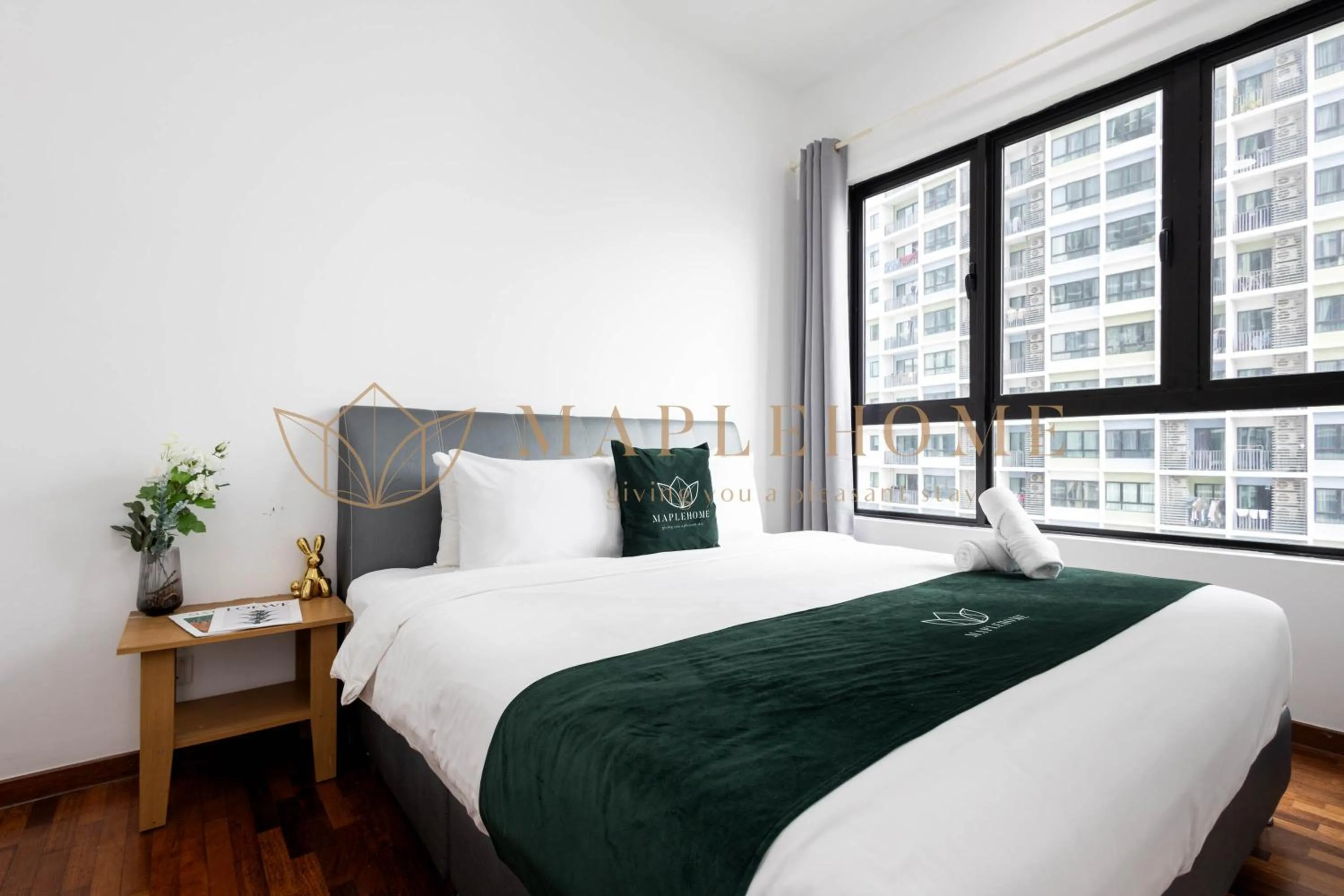 Bed in i-City Premier Suites Shah Alam