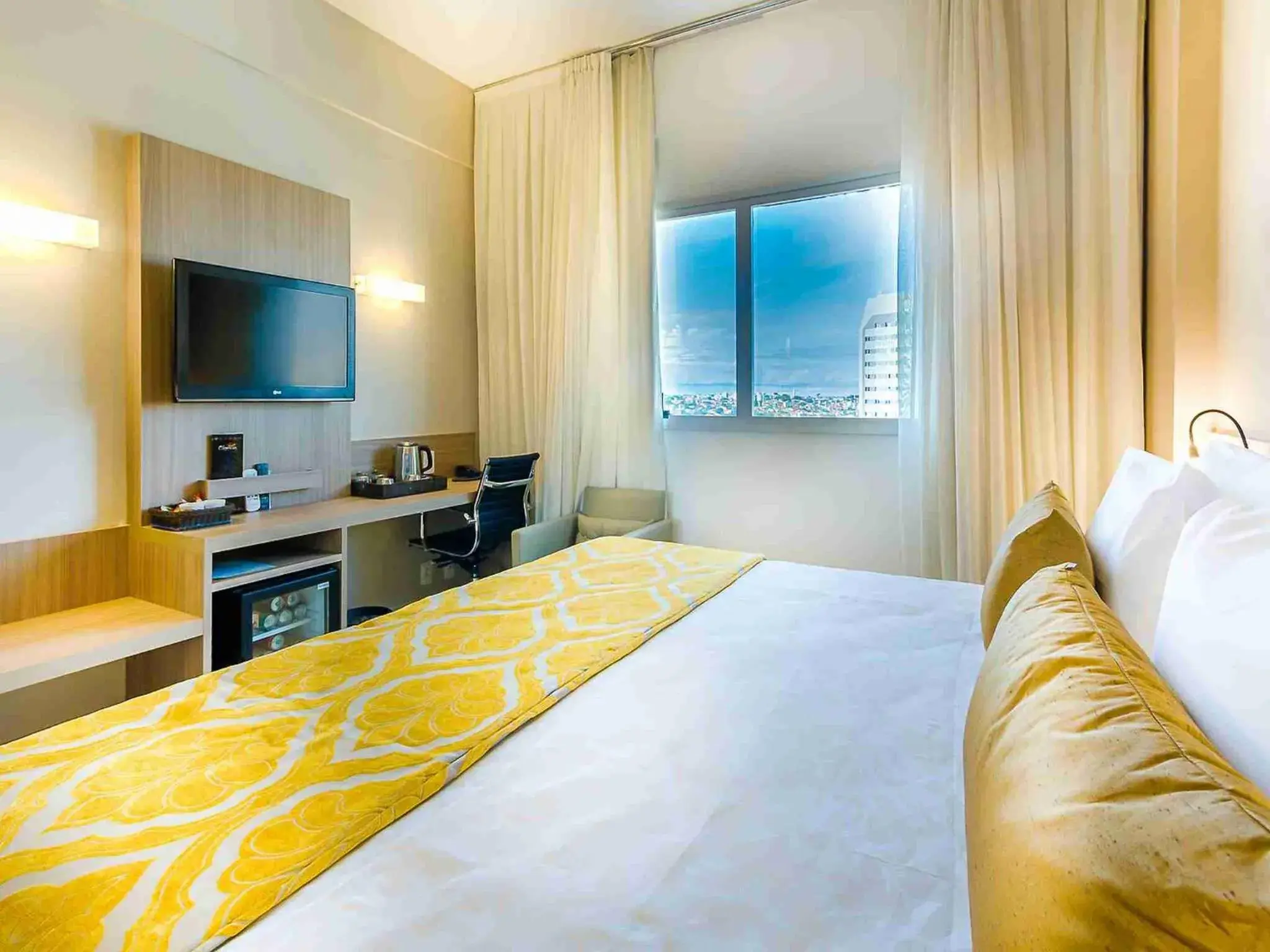 Bed in Quality Hotel Pampulha & Convention Center Bed in Quality Hotel Pampulha & Convention Center