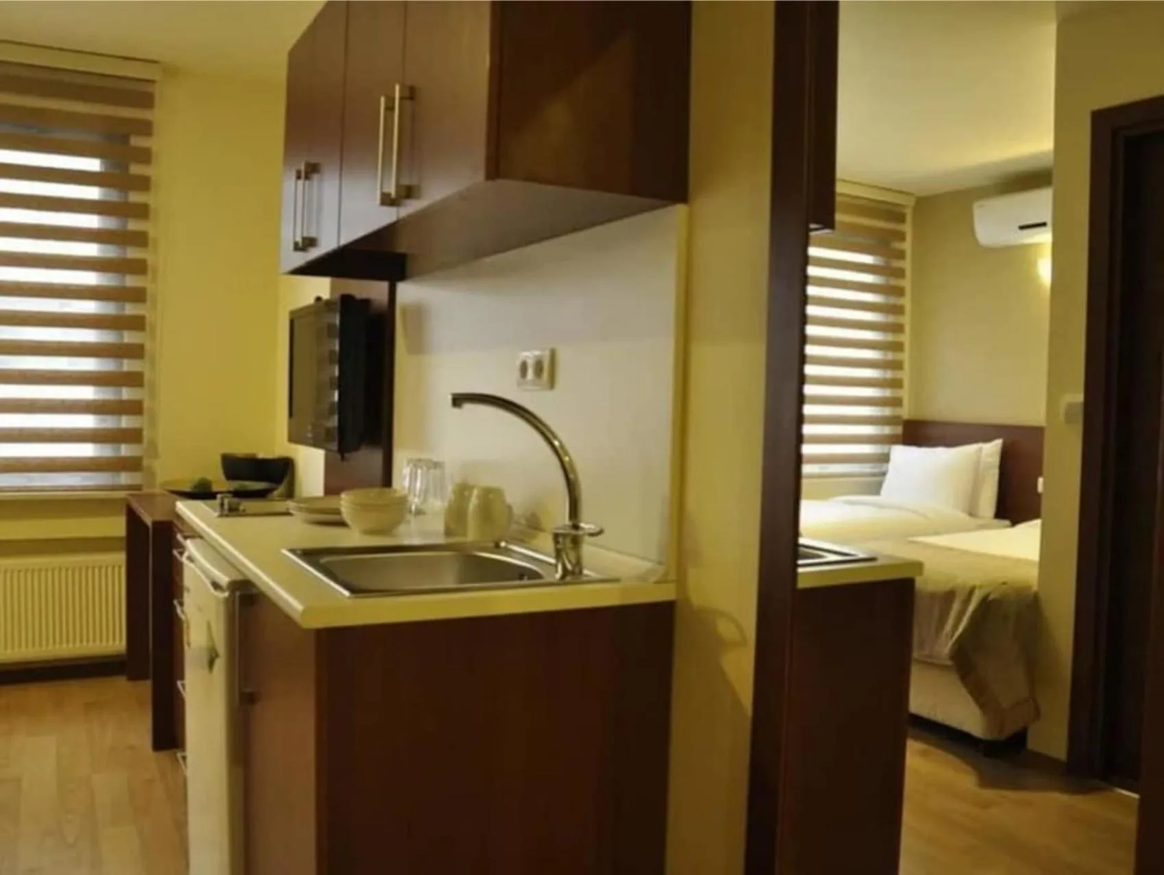 Kitchen or kitchenette in Wide Suites Taksim
