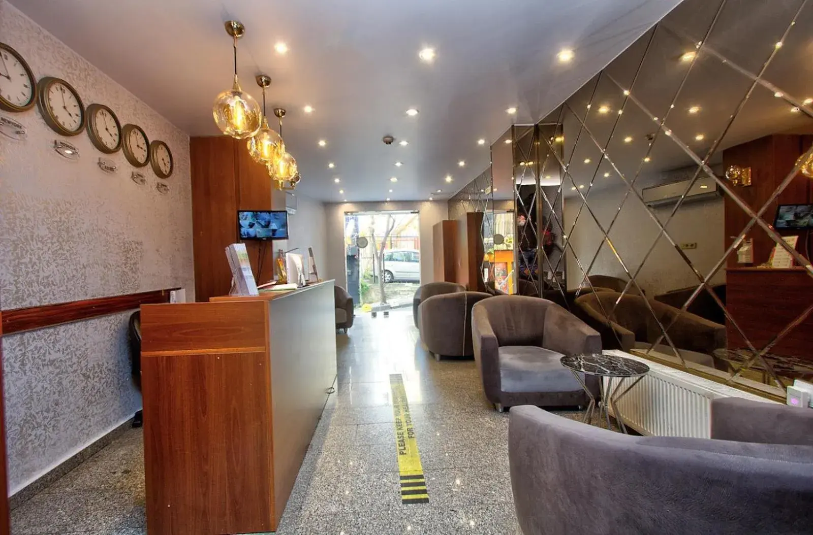 Lobby or reception in Wide Suites Taksim Lobby or reception in Wide Suites Taksim
