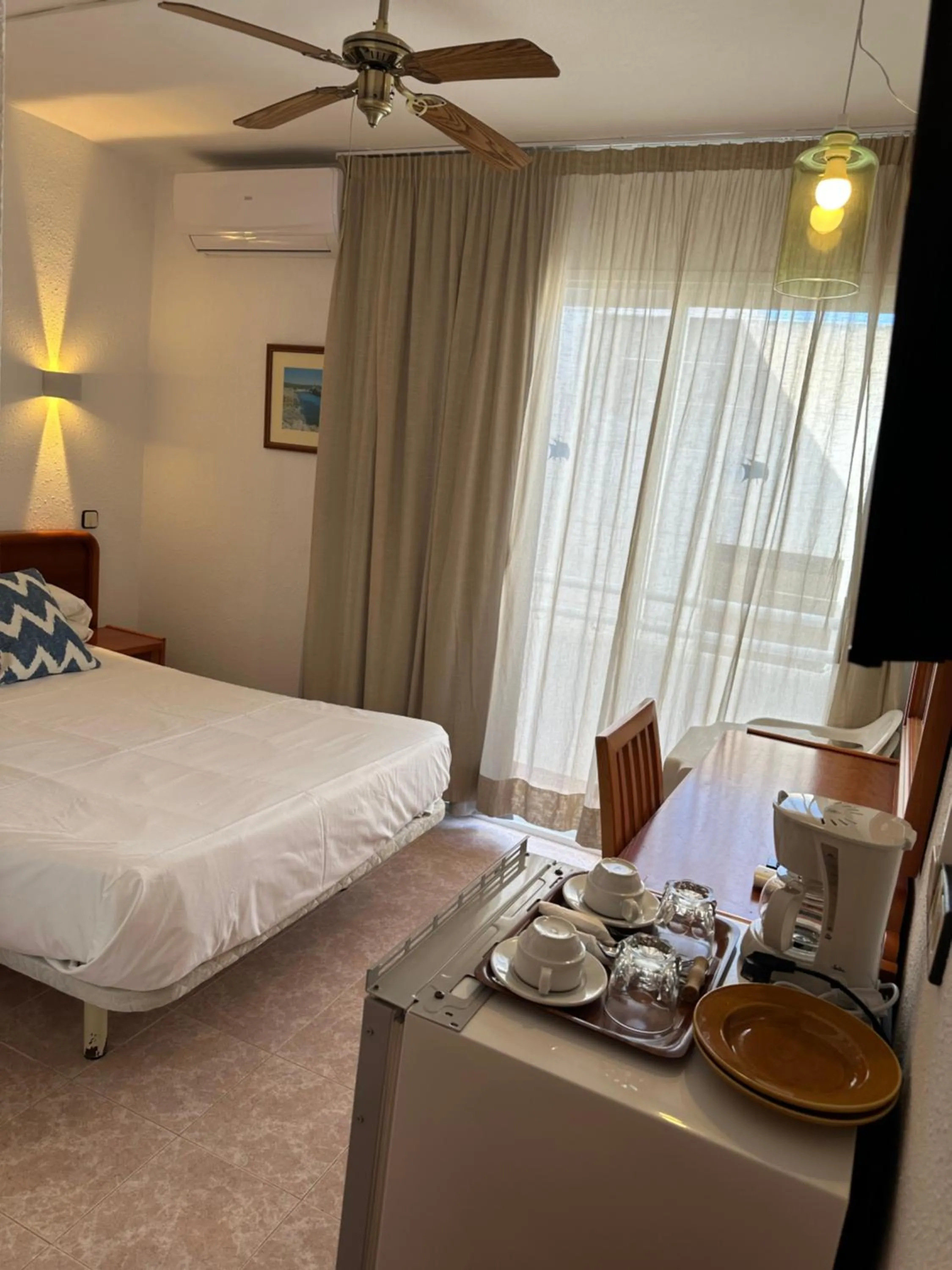 Decorative detail, Bed in Hostal de la Caravel-la