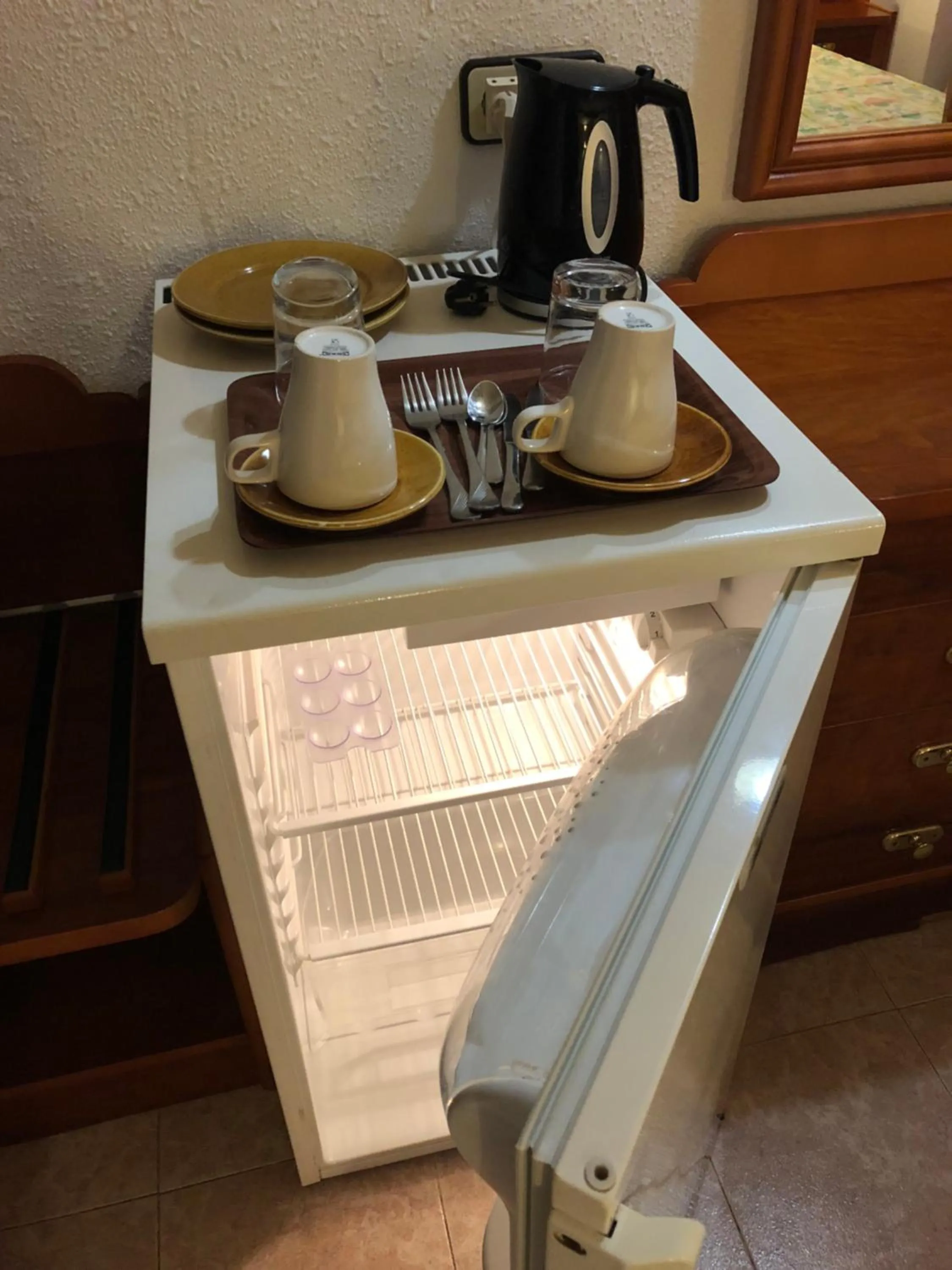 Food and drinks in Hostal de la Caravel-la