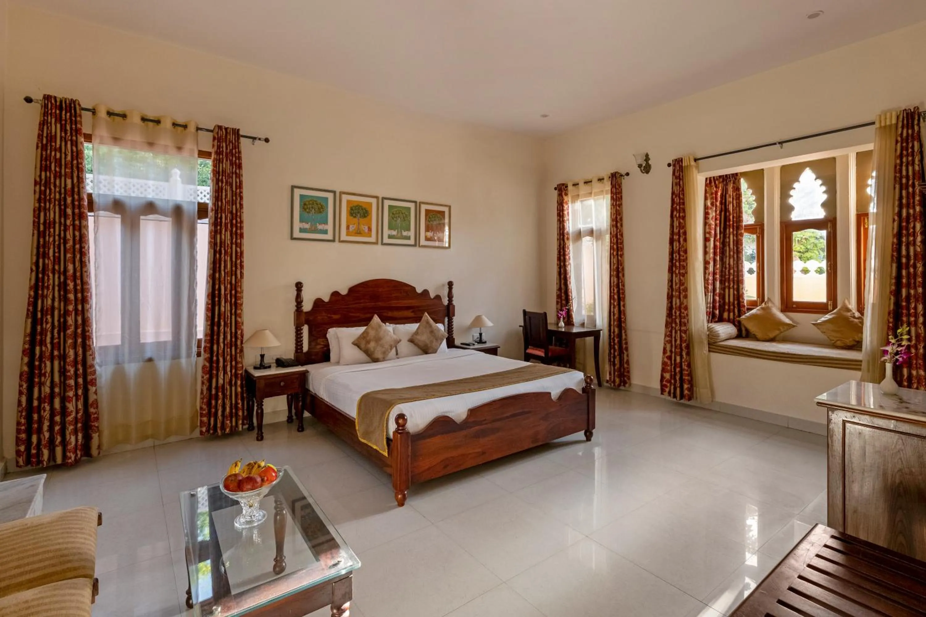 Bed in Sterling Jaisinghgarh Udaipur