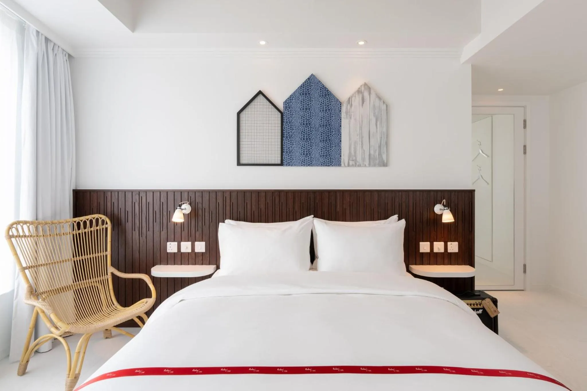 Photo of the whole room, Bed in Ruby Zoe Hotel London