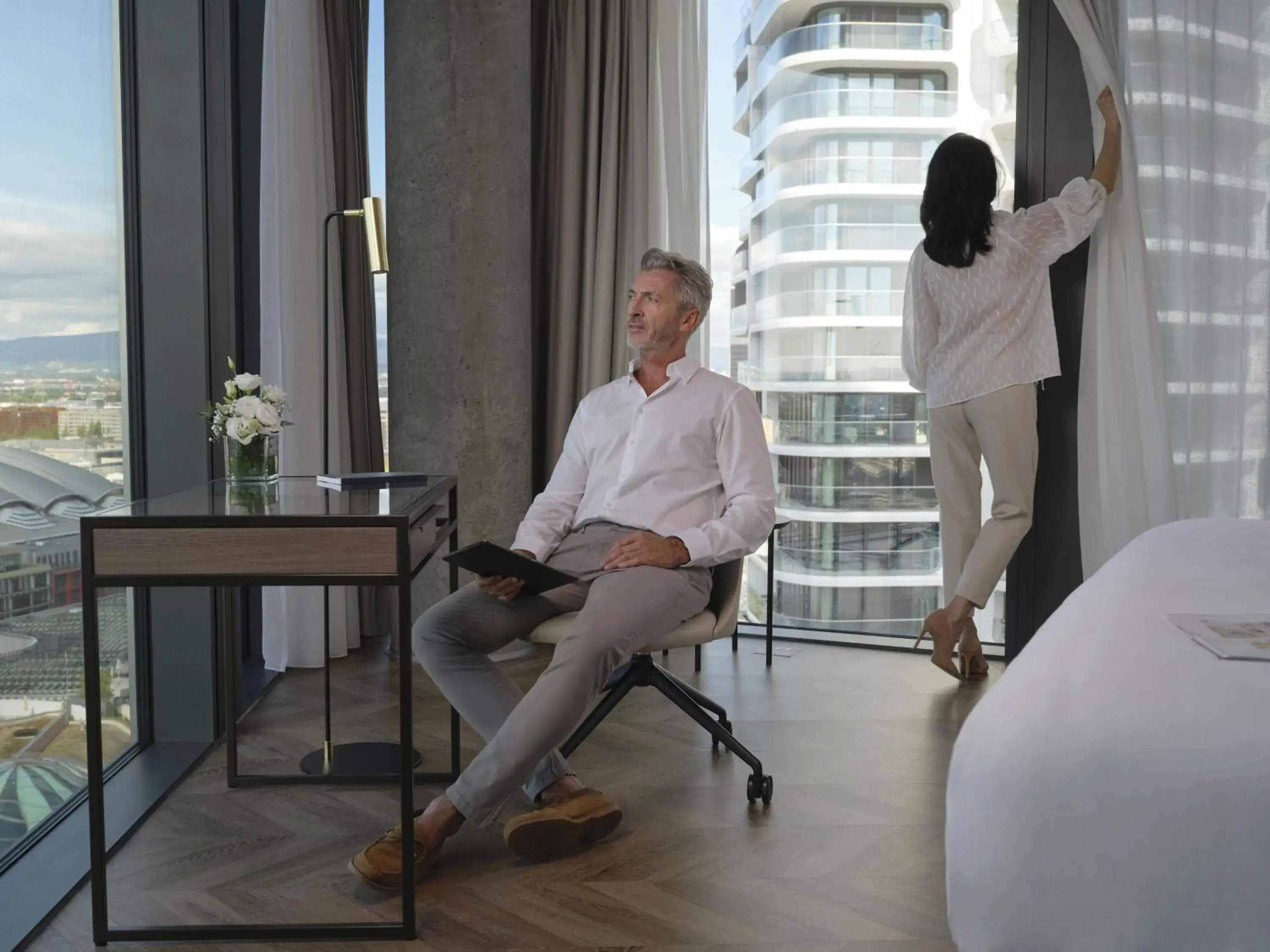 Bedroom, Bed in NH Collection Frankfurt Spin Tower Bedroom, Bed in NH Collection Frankfurt Spin Tower