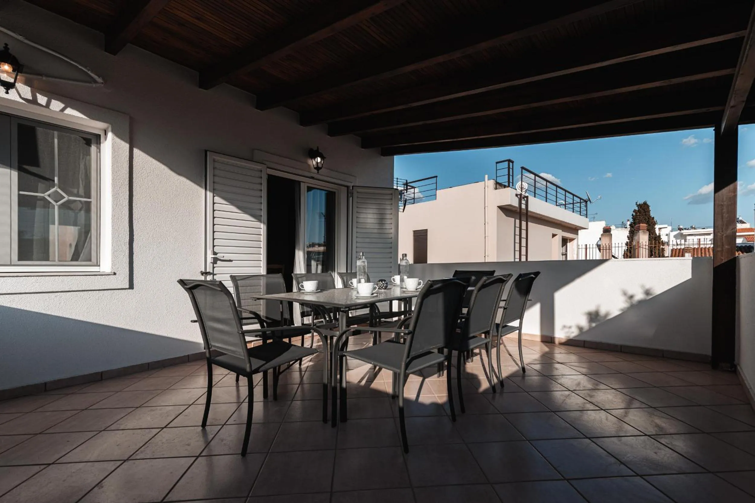 Balcony/Terrace in Blue Riviera villas & suites - Alimos 2