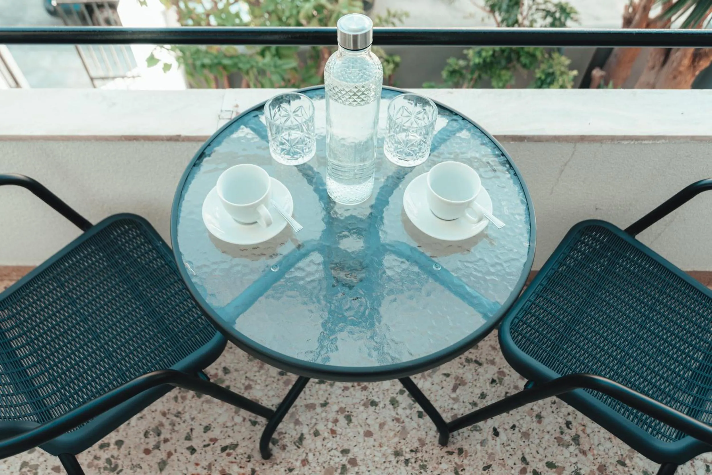 Balcony/Terrace in Blue Riviera villas & suites - Alimos 2