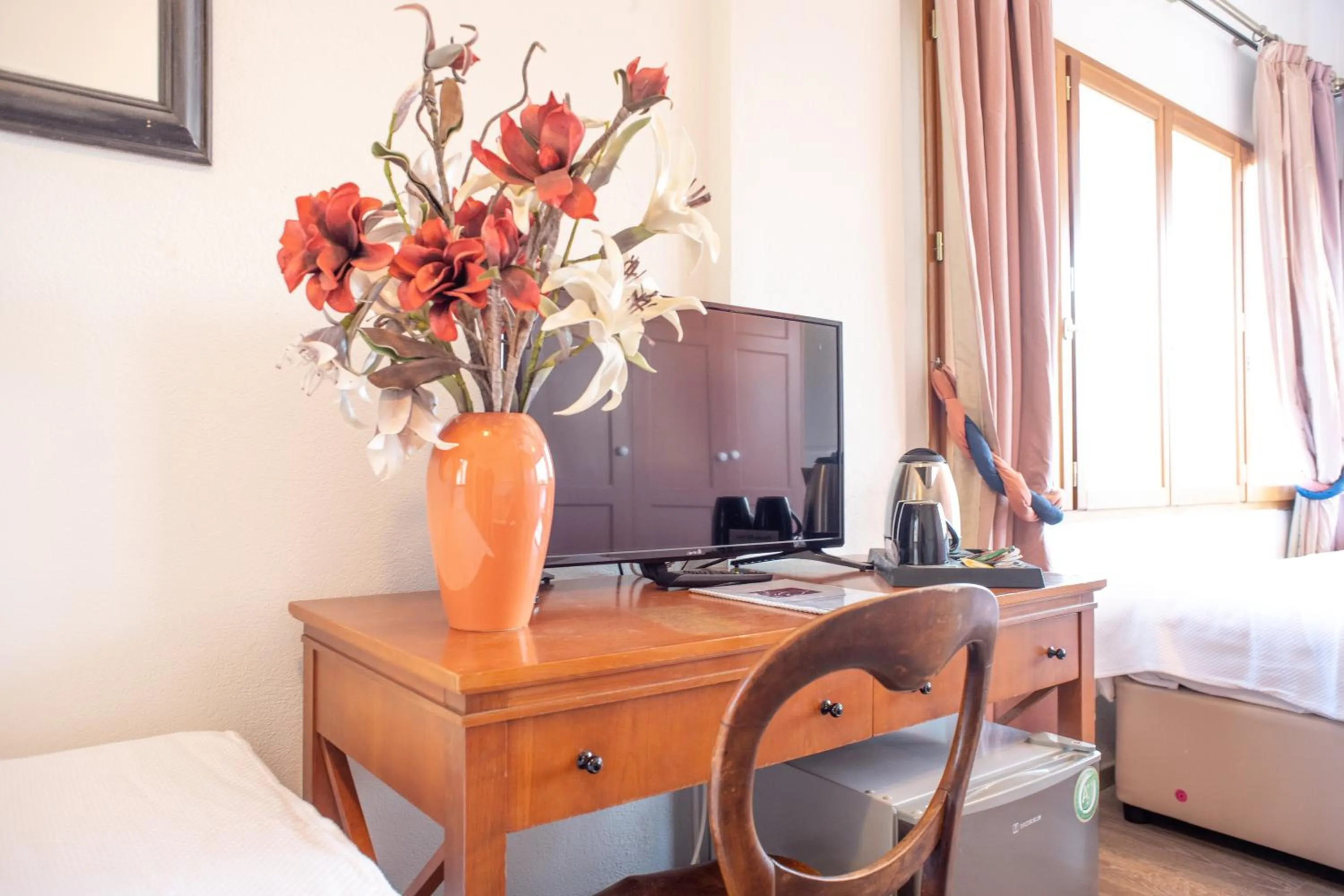 Bed in Lagou Raxi Country Hotel