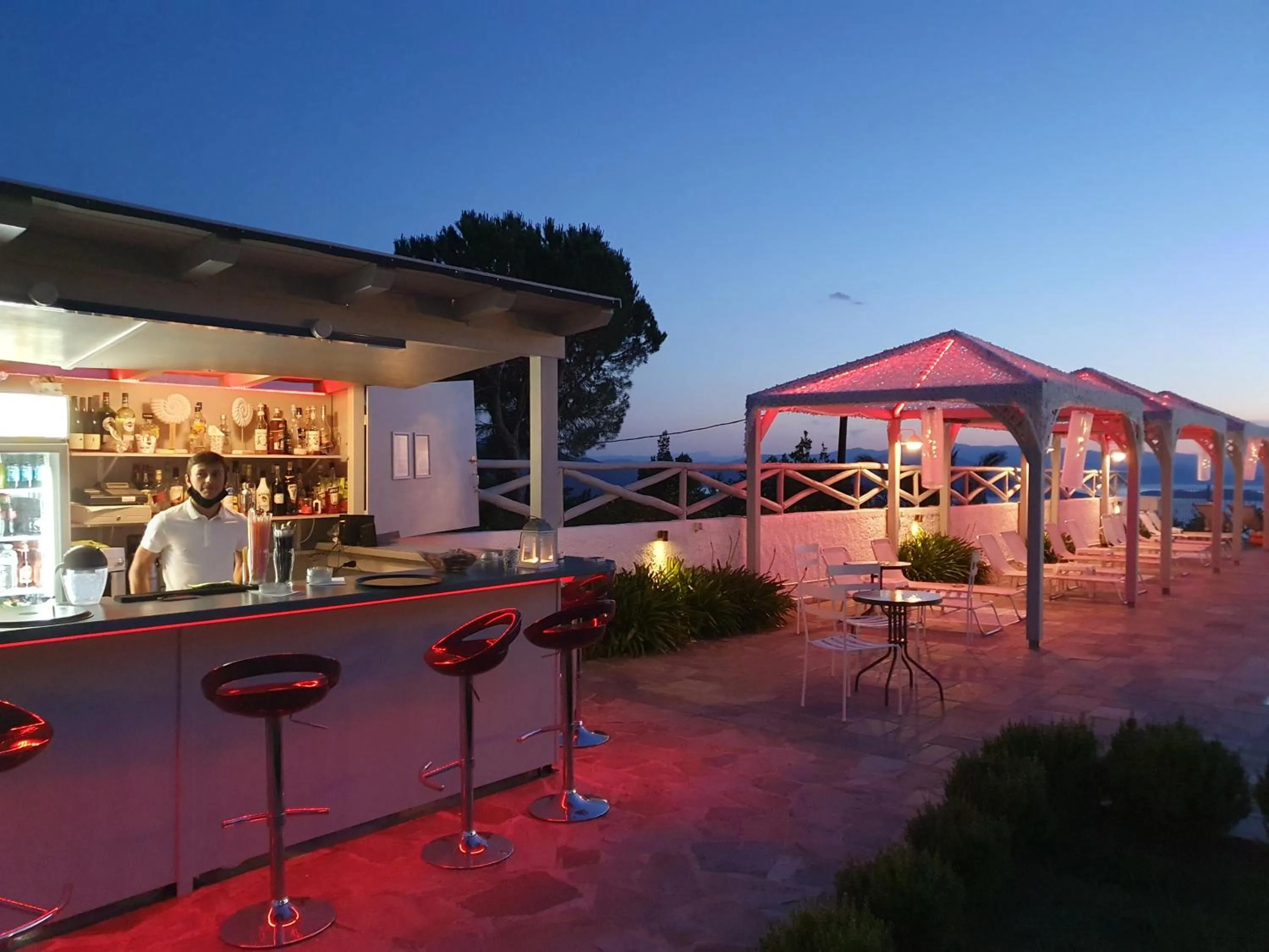 Lounge or bar in Lagou Raxi Country Hotel