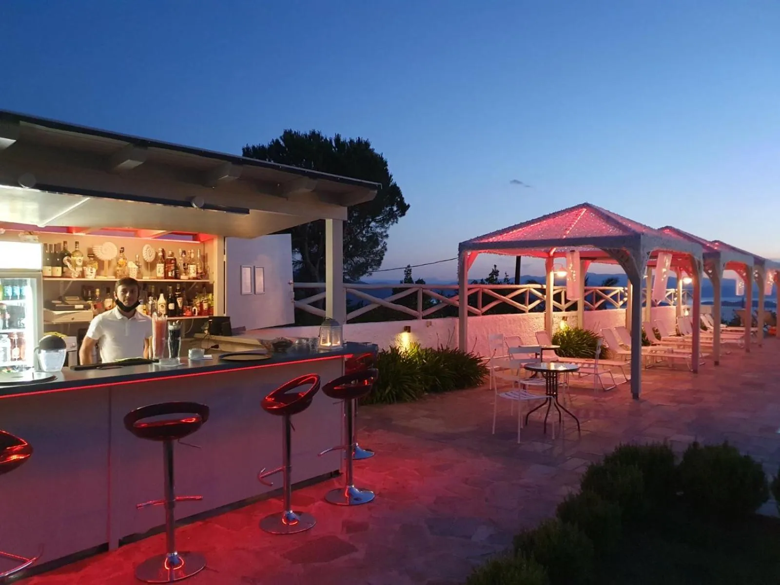 Lounge or bar in Lagou Raxi Country Hotel