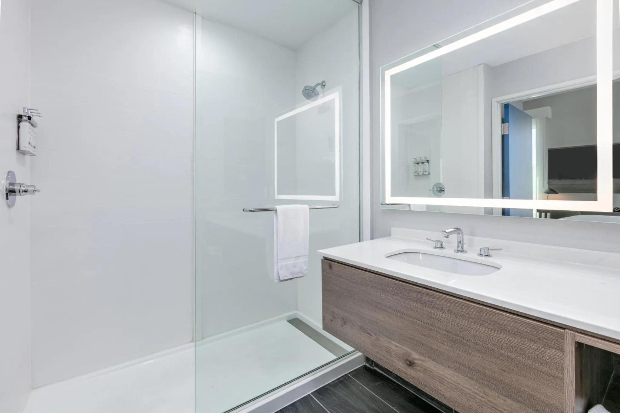 Bathroom in Staybridge Suites San Antonio Lackland AFB Area by IHG