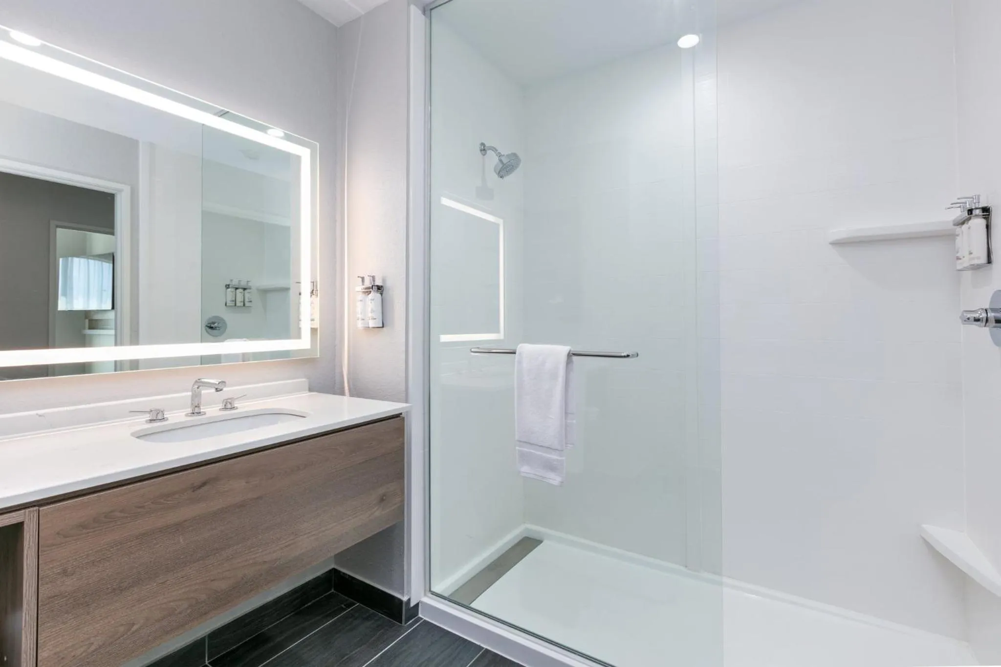 Bathroom in Staybridge Suites San Antonio Lackland AFB Area by IHG