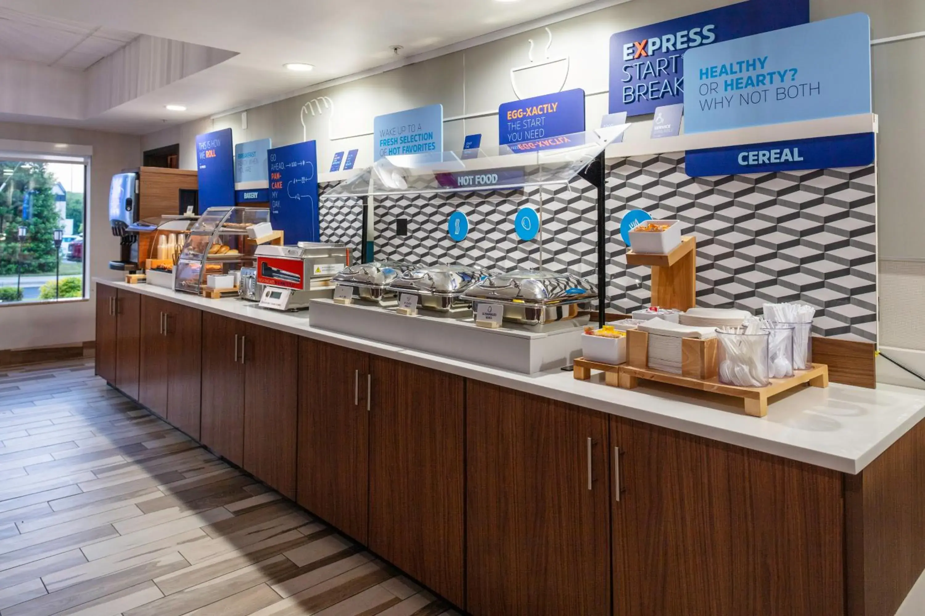 Breakfast in Holiday Inn Express - Rocky Mount - Sports Center by IHG Breakfast in Holiday Inn Express - Rocky Mount - Sports Center by IHG